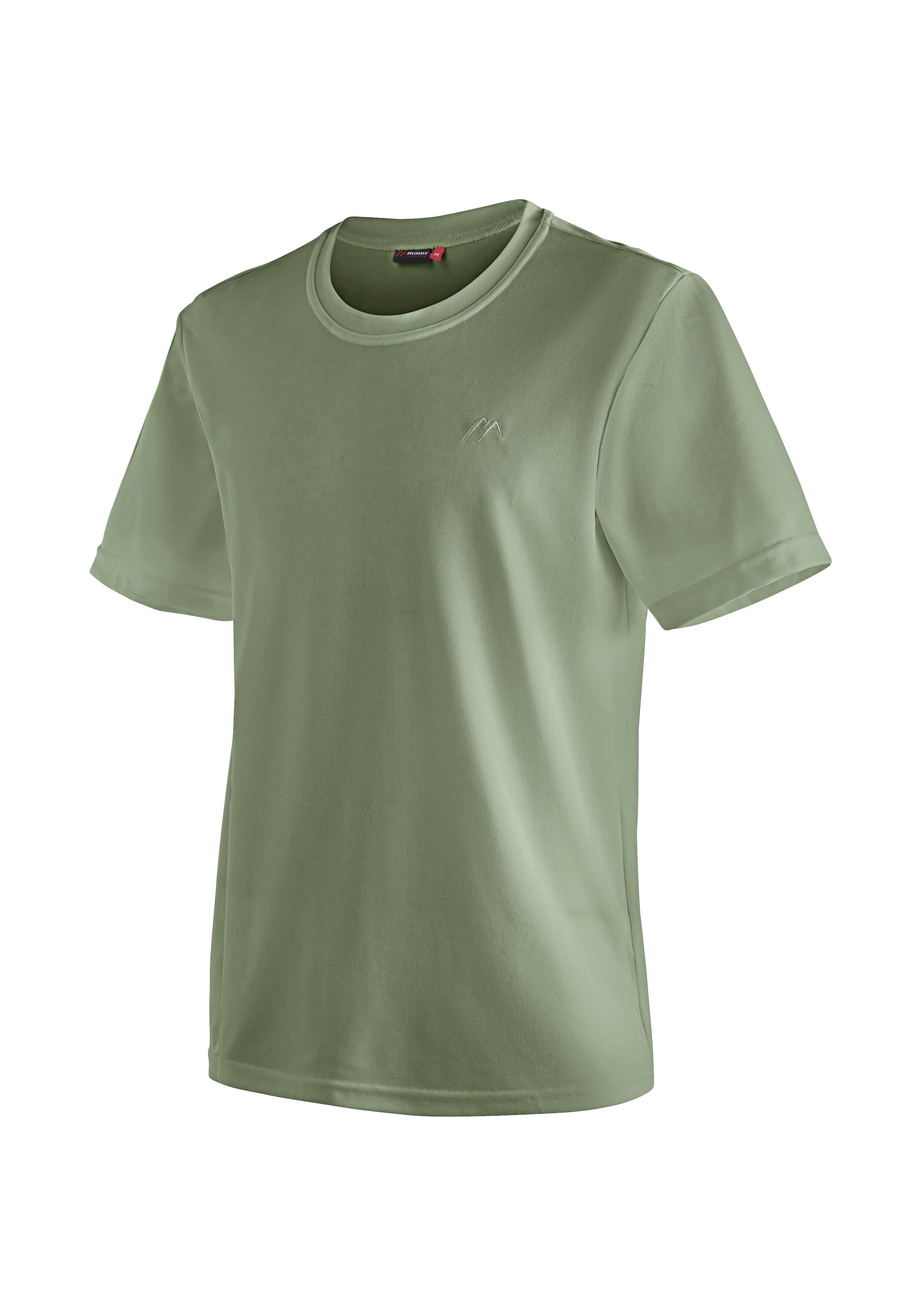 Maier Sports Funktionsshirt Walter Herren T-Shirt, rundhals pique Outdoorsh günstig online kaufen