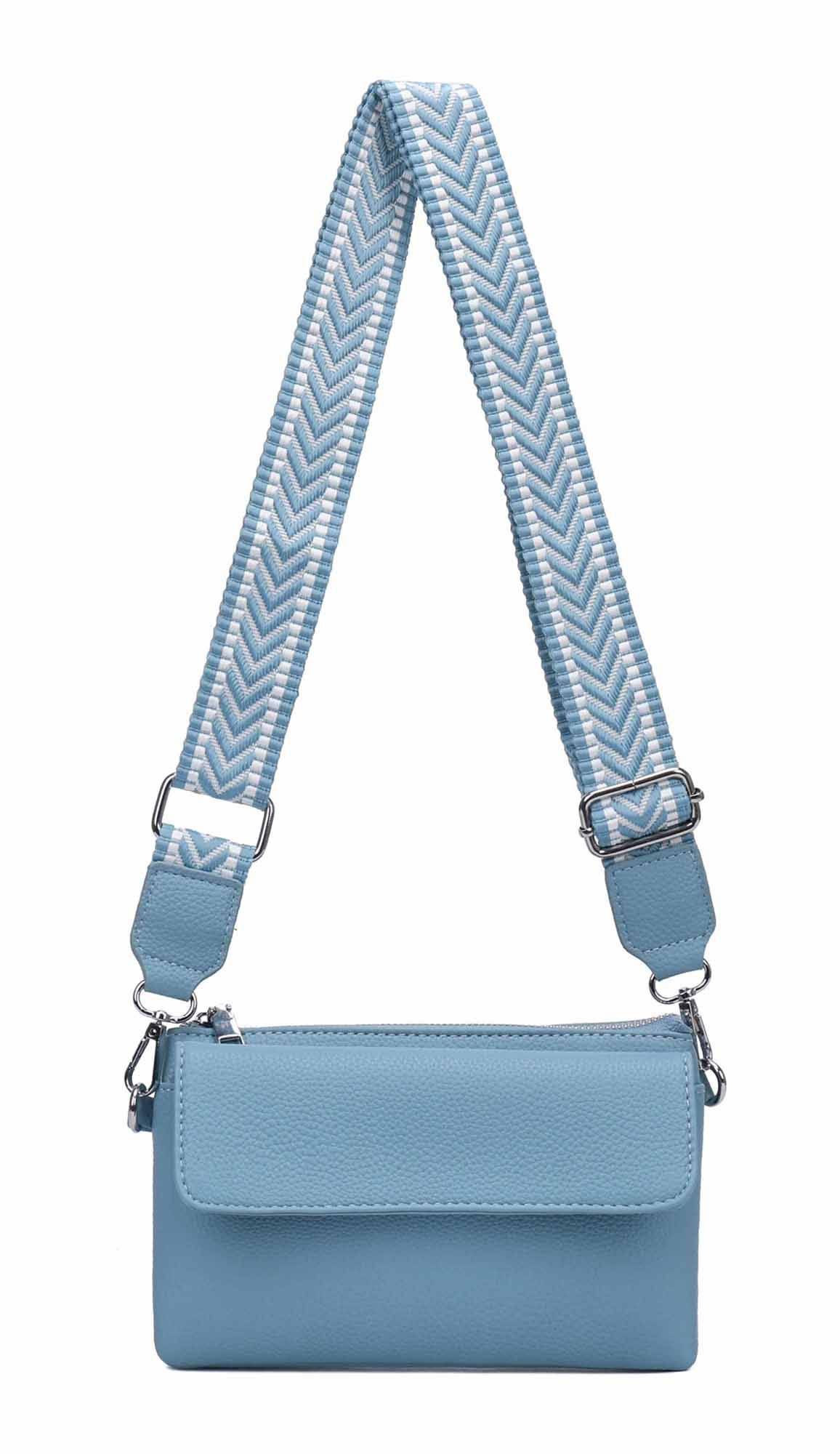 ITALYSHOP24 Geldbörse Damen Umhängetasche CrossBody Brieftasche günstig online kaufen