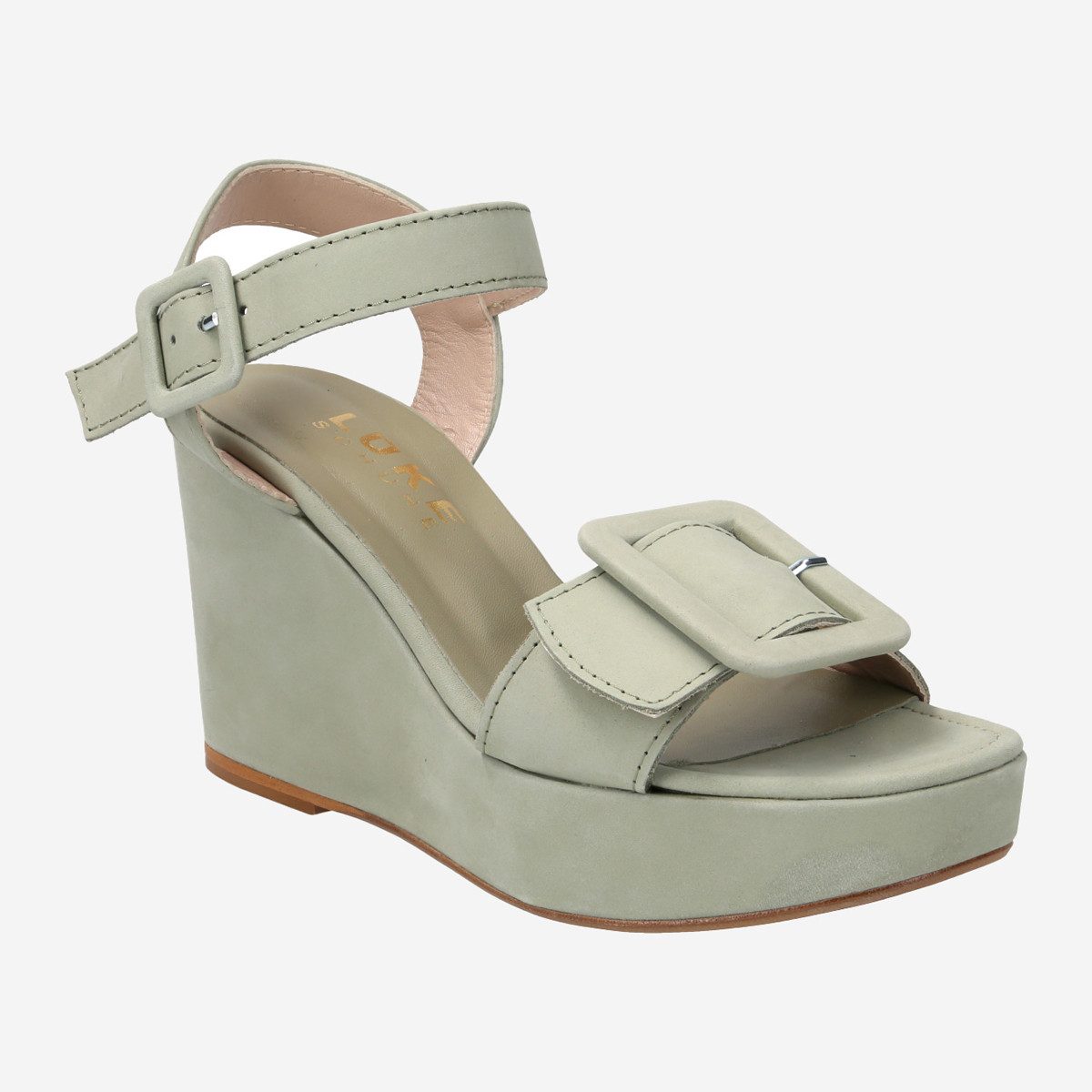 Lüke Schuhe Lüke Schuhe ISLA AROMIC, Sandaletten, Grün, Damen Sandalette