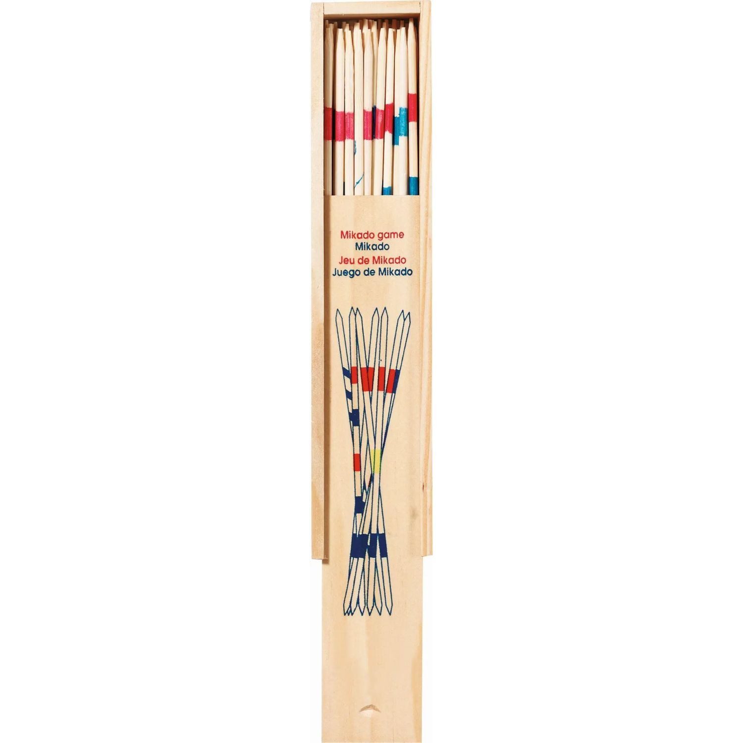Gollnest & Kiesel Spiel Mikadospiel im Holzkasten
