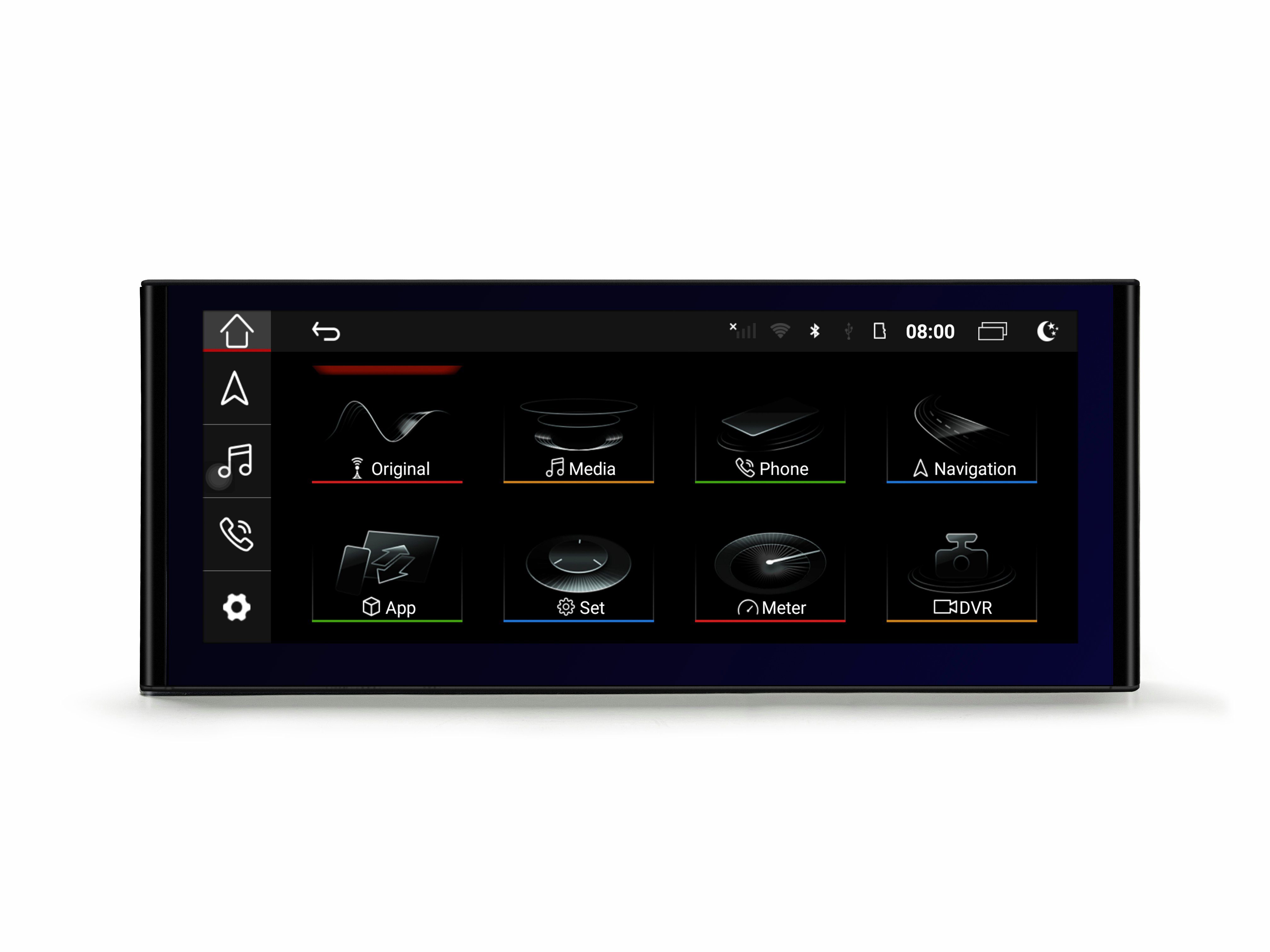 TAFFIO Für Audi A8 D4 4H 12,3" Touch Android GPS Navi CarPlay AndroidAuto Einbau-Navigationsgerät