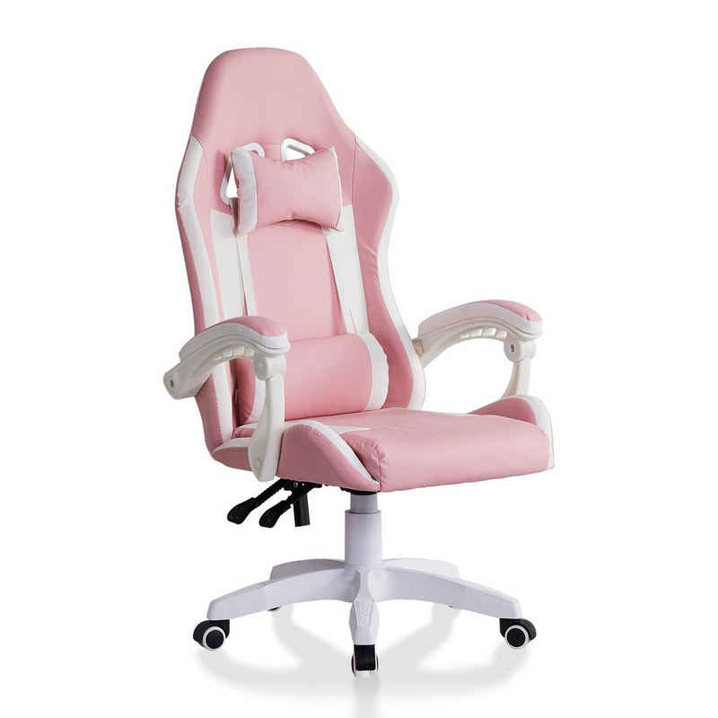 CLIPOP Gaming Chair Racing Gamer, Einstellbarer ergonomischer Gaming-Stuhl