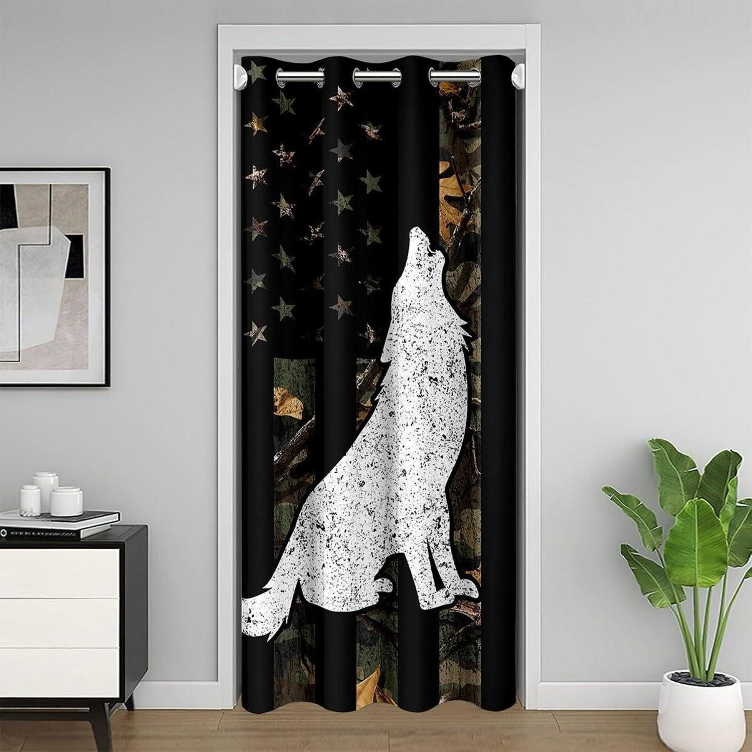 LuxusKollektion Türvorhang Türvorhang Wolf 86x203cm (1 St)