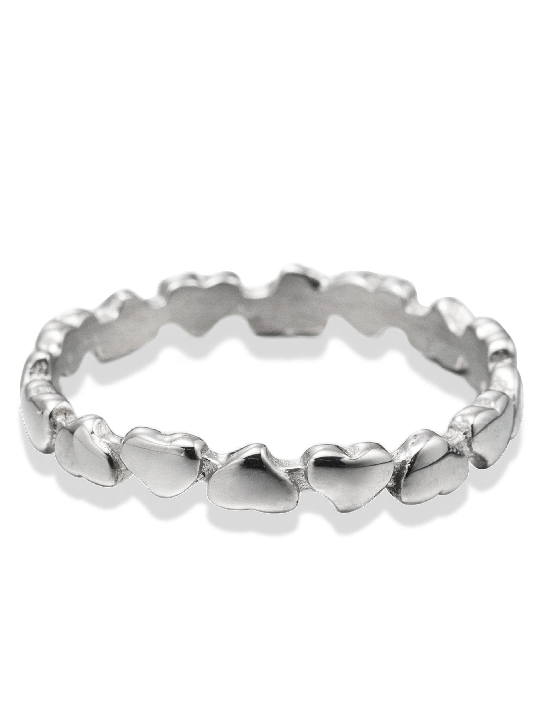 Aniston JEWELRY & WATCHES Fingerring Schmuck Geschenk Edelstahl Damenring Ring Herz, Made in Germany – Bild 3 von 5