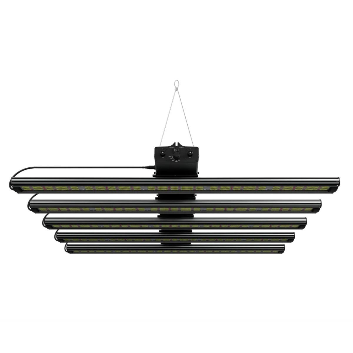 Bifröst GmbH Pflanzenlampe Greenception GCx-25 PWR 1000 Watt Grow LED, LED fest integriert, Vollspektrum, Fünf separat positionierbare Lichtleisten, Vollspektrum (365–780 nm)