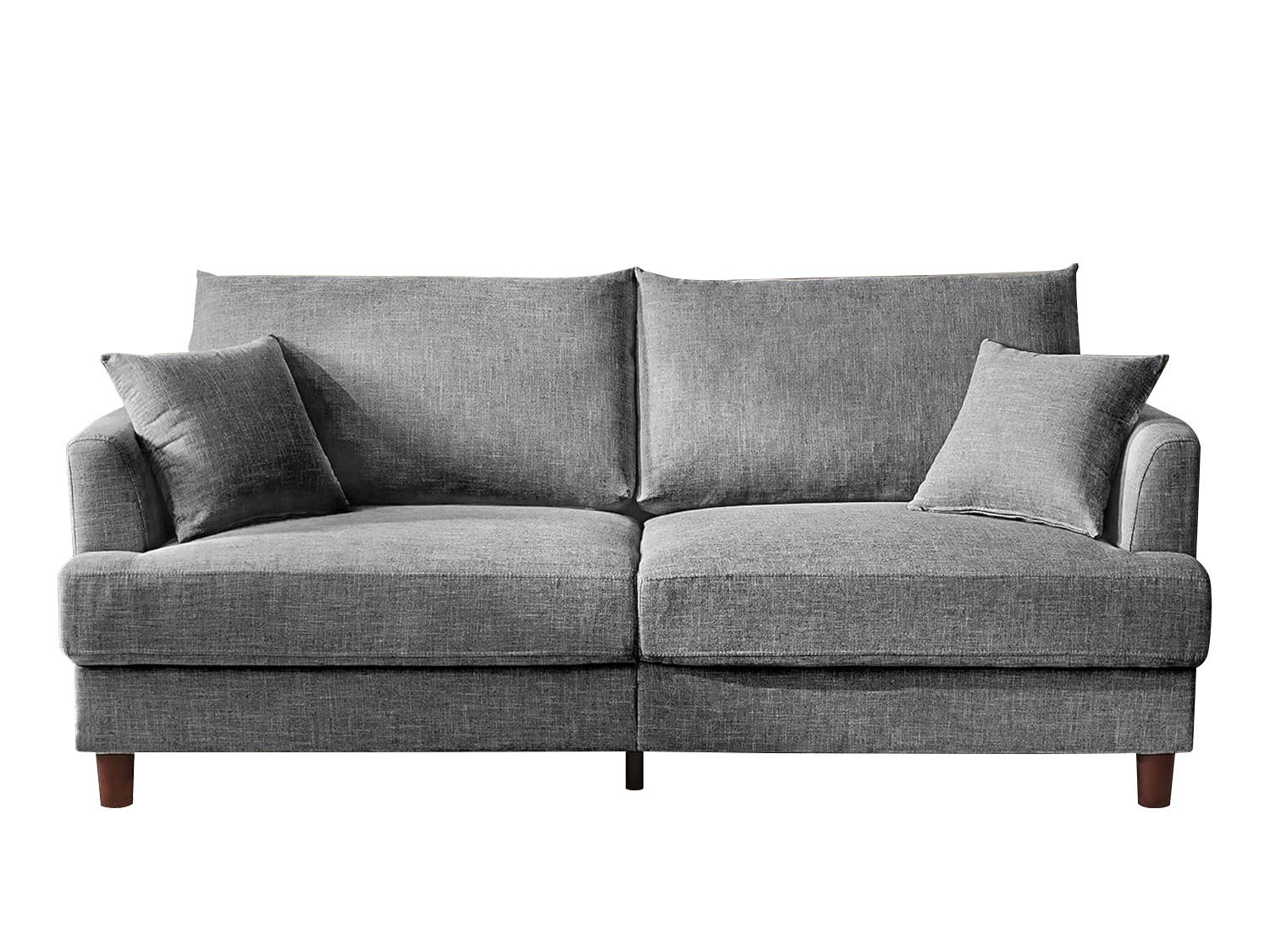 HOMAVO Sofa 2-Sitzer Sofa Couch mit Armlehne Doppelsofa günstig online kaufen