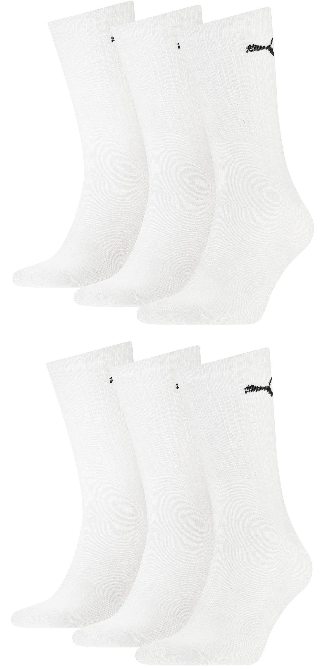 PUMA Unisex Sport Socken PUMA UNISEX CREW SOCK ECOM 6er Pack günstig online kaufen