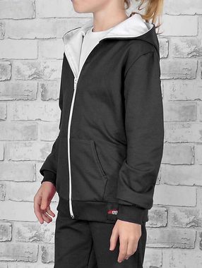 KMISSO Kapuzensweatjacke Mädchen Kapuzen Sweatjacke Hoodie (1-tlg) Hoodie