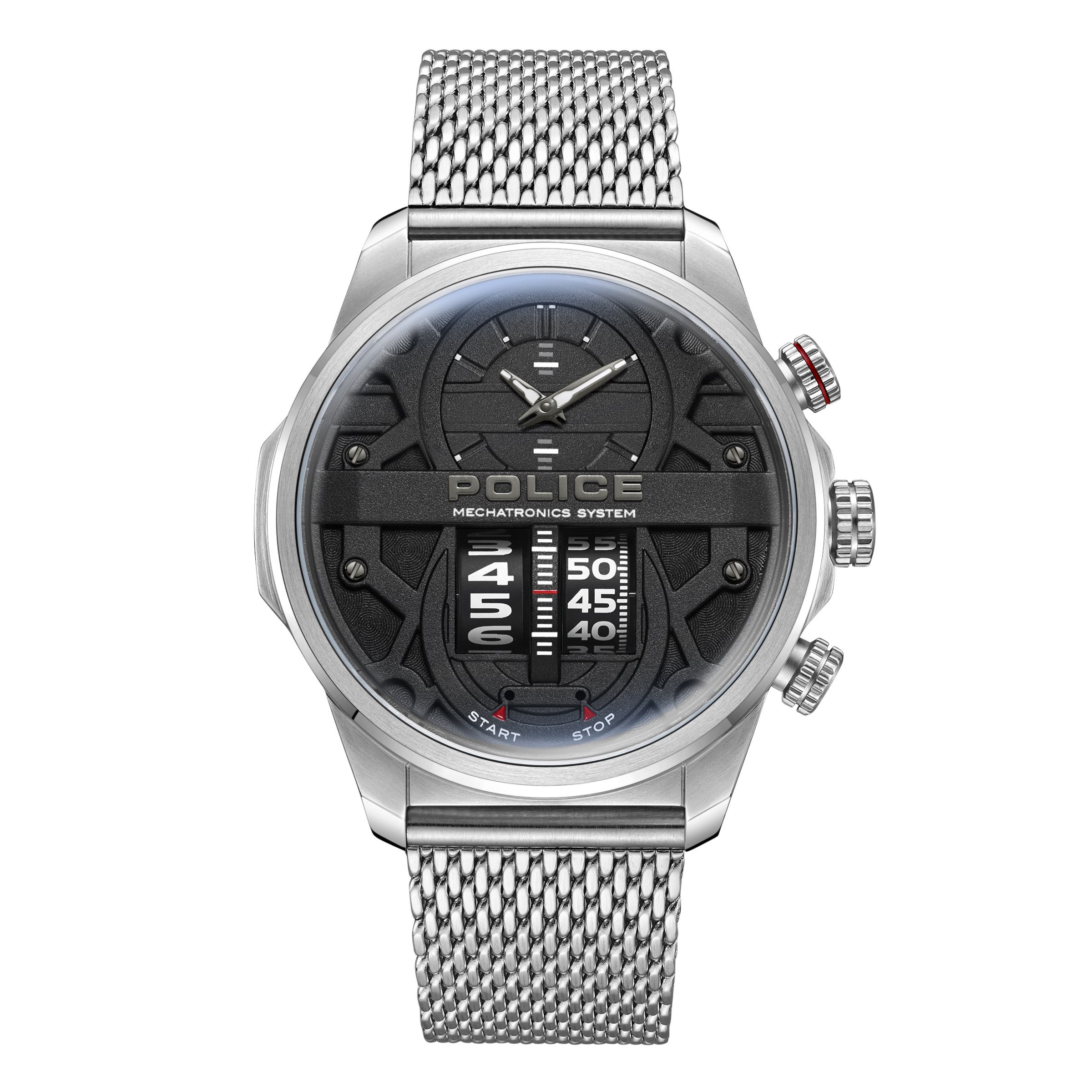 Police Quarzuhr Quarzuhr Herrenuhr 44 Quarz Herren