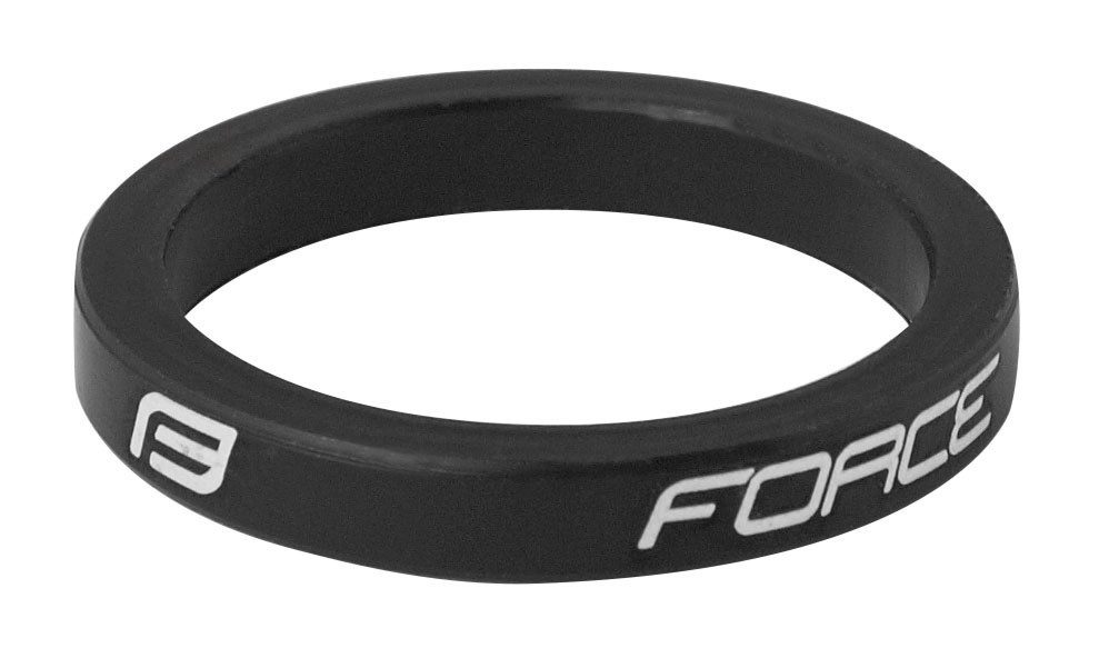 Lenkervorbau spacer headset FORCE 1 1/8'' AHEAD 5 mm Al. black