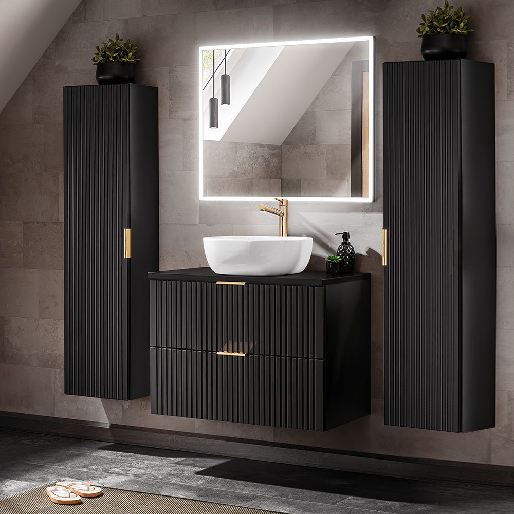 Badmöbel-Set ADELAIDE-56-BLACK