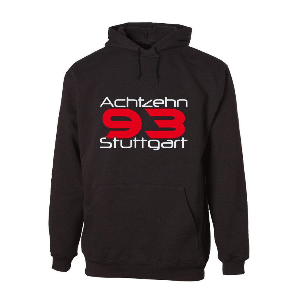 G-graphics Hoodie Achtzehn – 93 – Stuttgart Unisex Pullover mit einem Motiv für den echten Fan