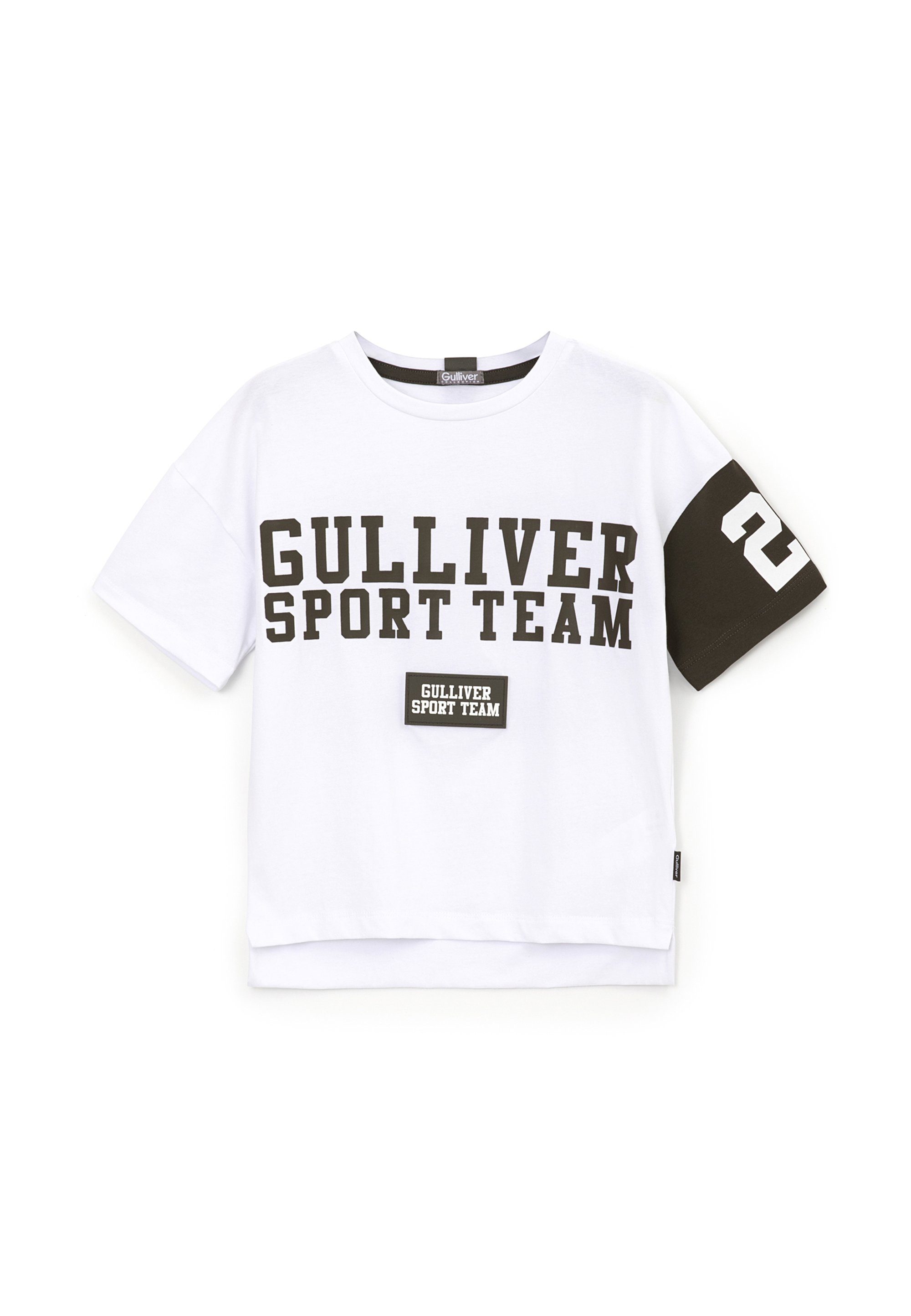 Gulliver Rundhalsausschnitt T-Shirt mit