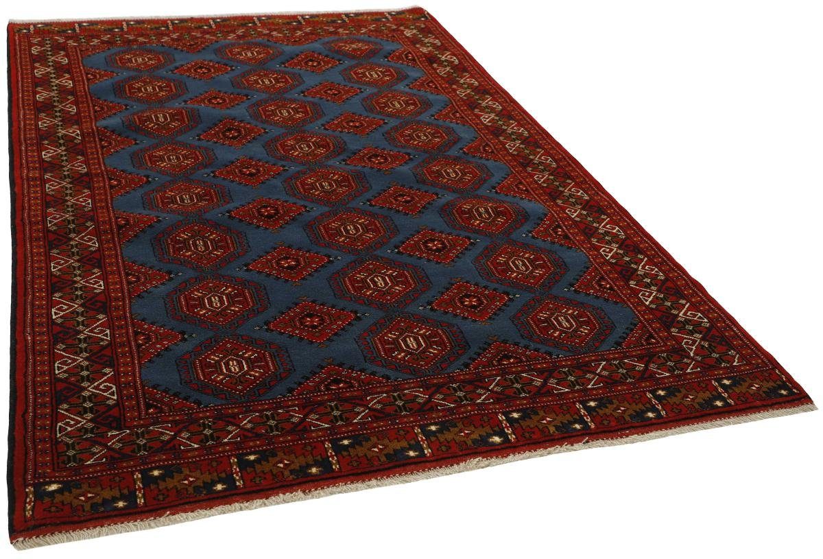 Orientteppich rechteckig, Orientteppich Nain / mm Handgeknüpfter 6 Trading, 159x253 Perserteppich, Turkaman Höhe:
