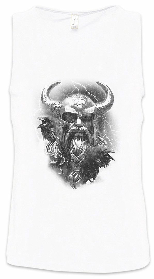 Urban Backwoods Tanktop Odhin VII Ärmelloses T-Shirt Runen Vikings Runes Walhalla Odin Thor Vikings Tyr Geri Freki