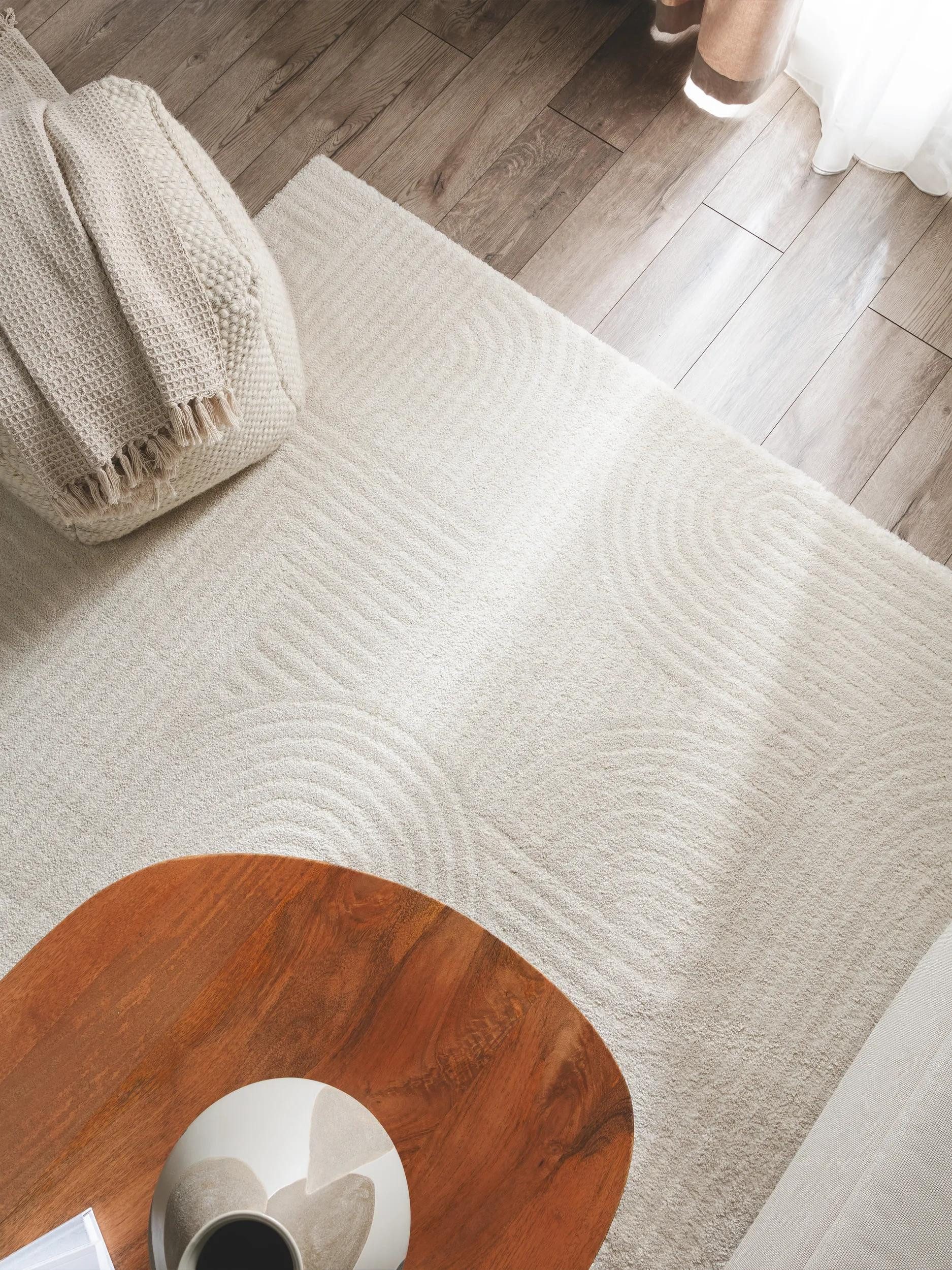benuta Teppich Tacoma, rechteckig, Höhe: 21 mm, Teppich Wohnzimmer, Schlafzimmer, Esszimmer, Flur, Kunstfaser, Cozy