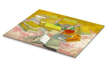 Posterlounge Acrylglasbild Vincent van Gogh, Französische Romane, Wohnzimmer Malerei