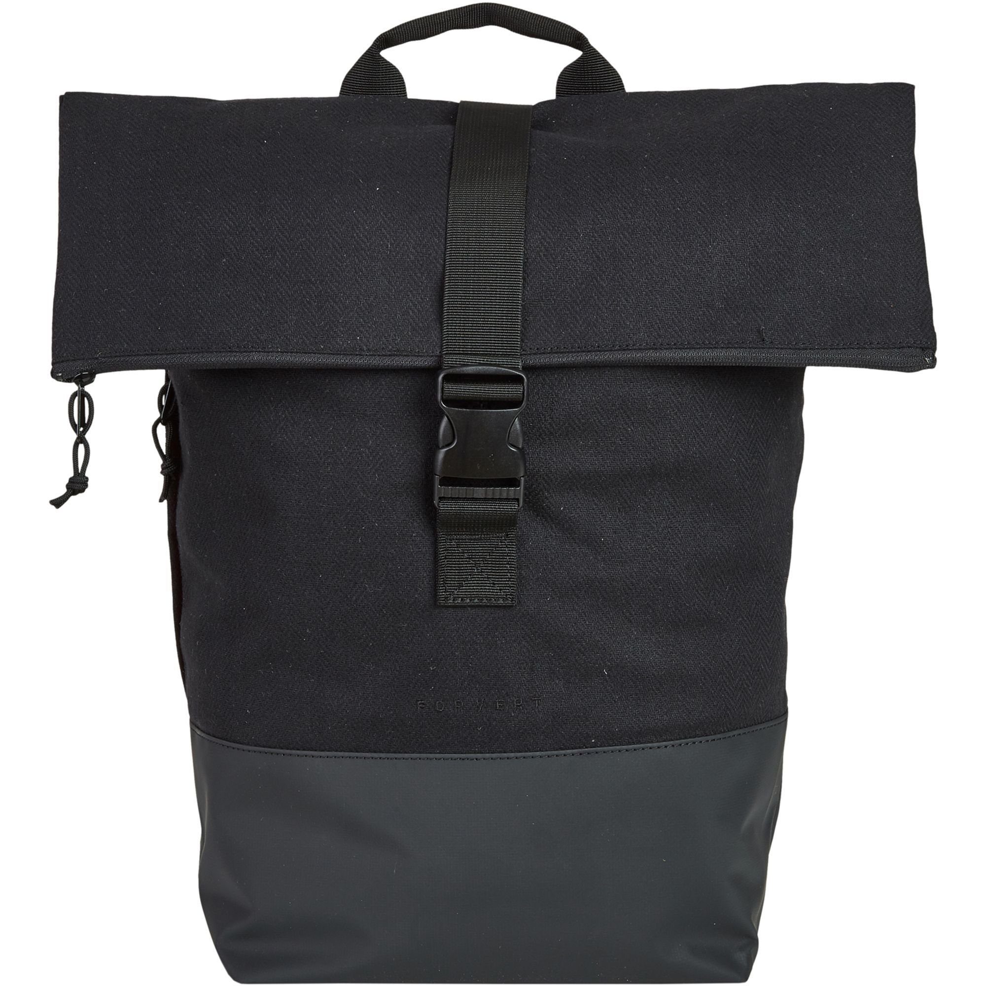 forvert Rucksack, Polyester flannel black