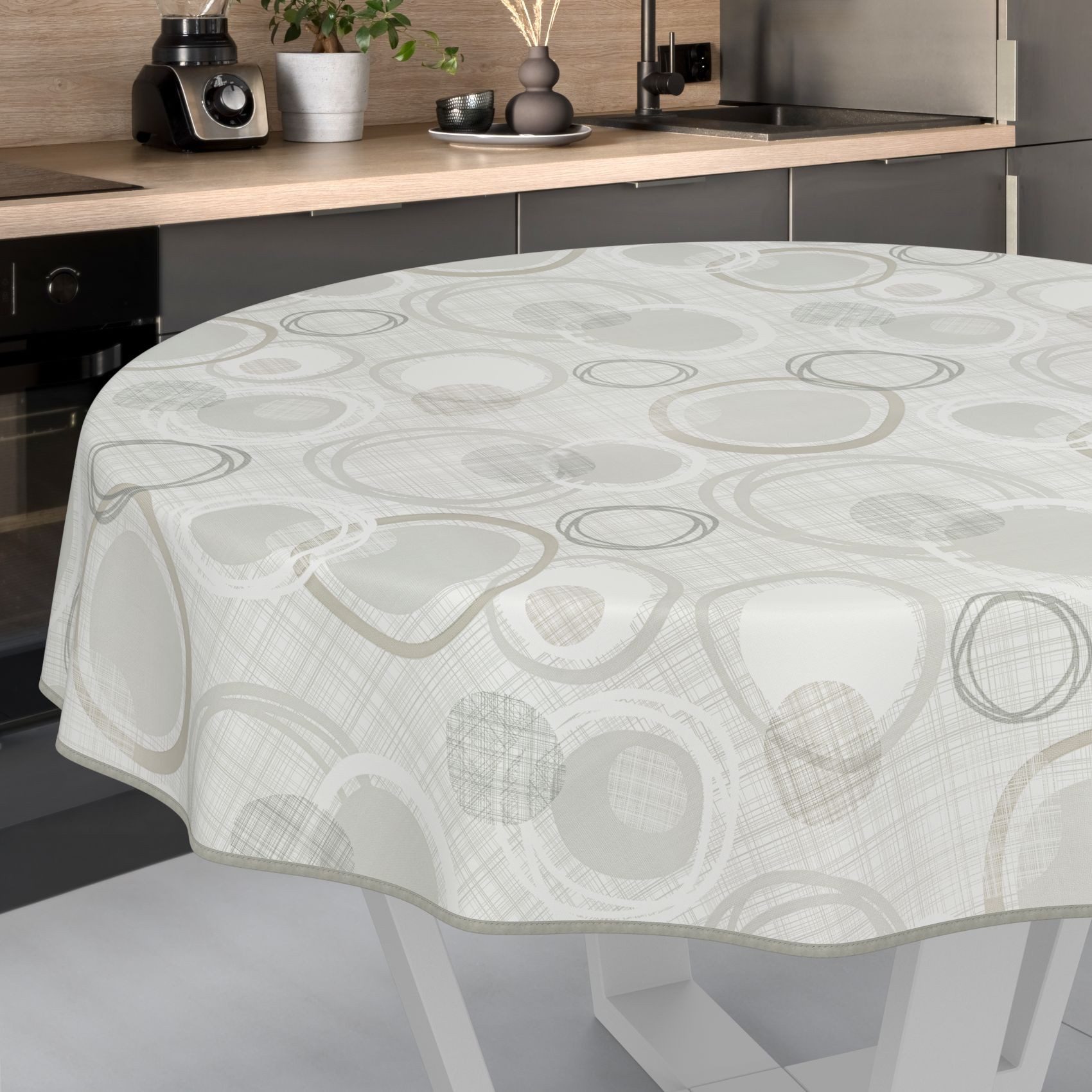 ANRO Tischdecke Wachstuchtischdecke Gartentischdecke Wachstischdecke (Einze günstig online kaufen