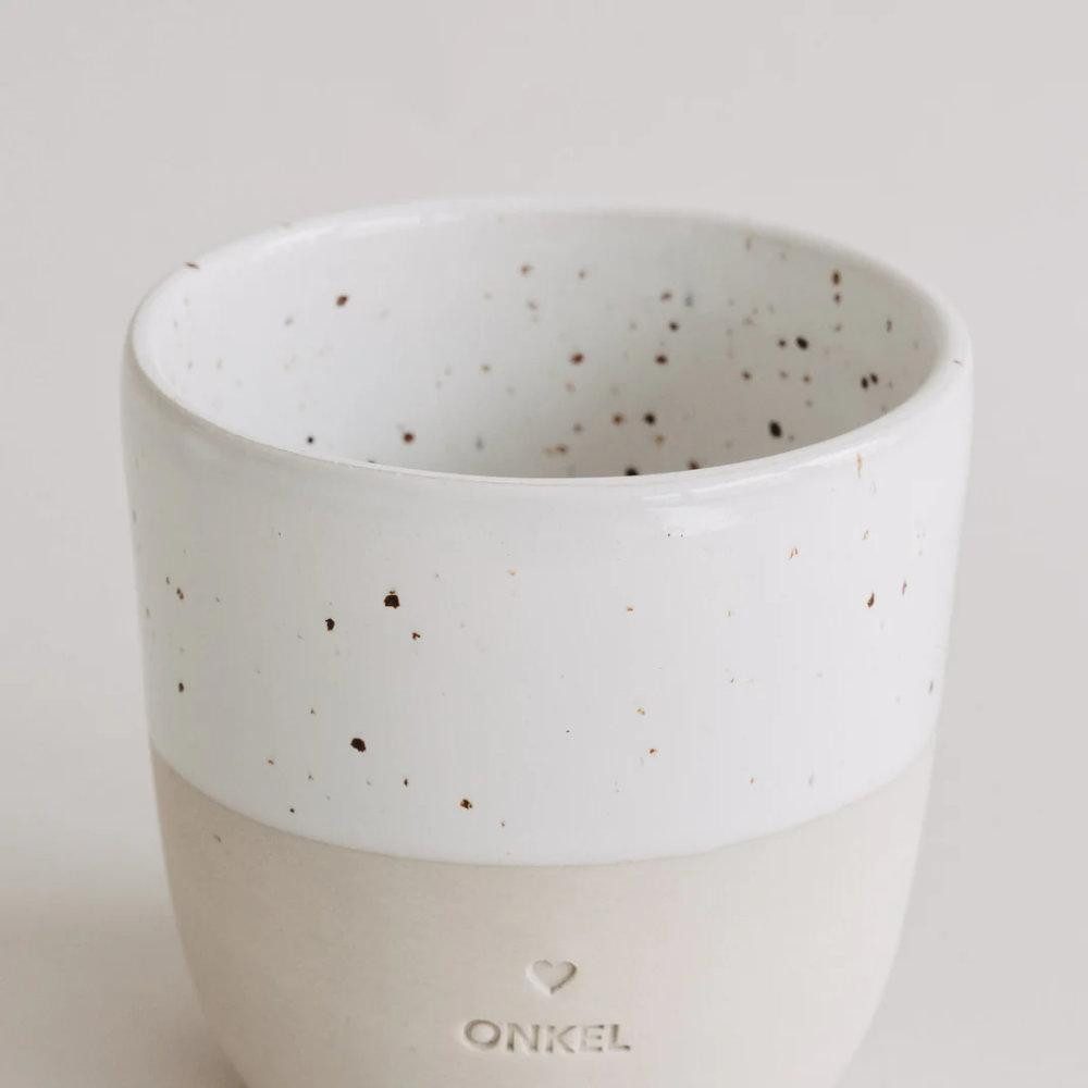 Eulenschnitt Tasse Becher Onkel