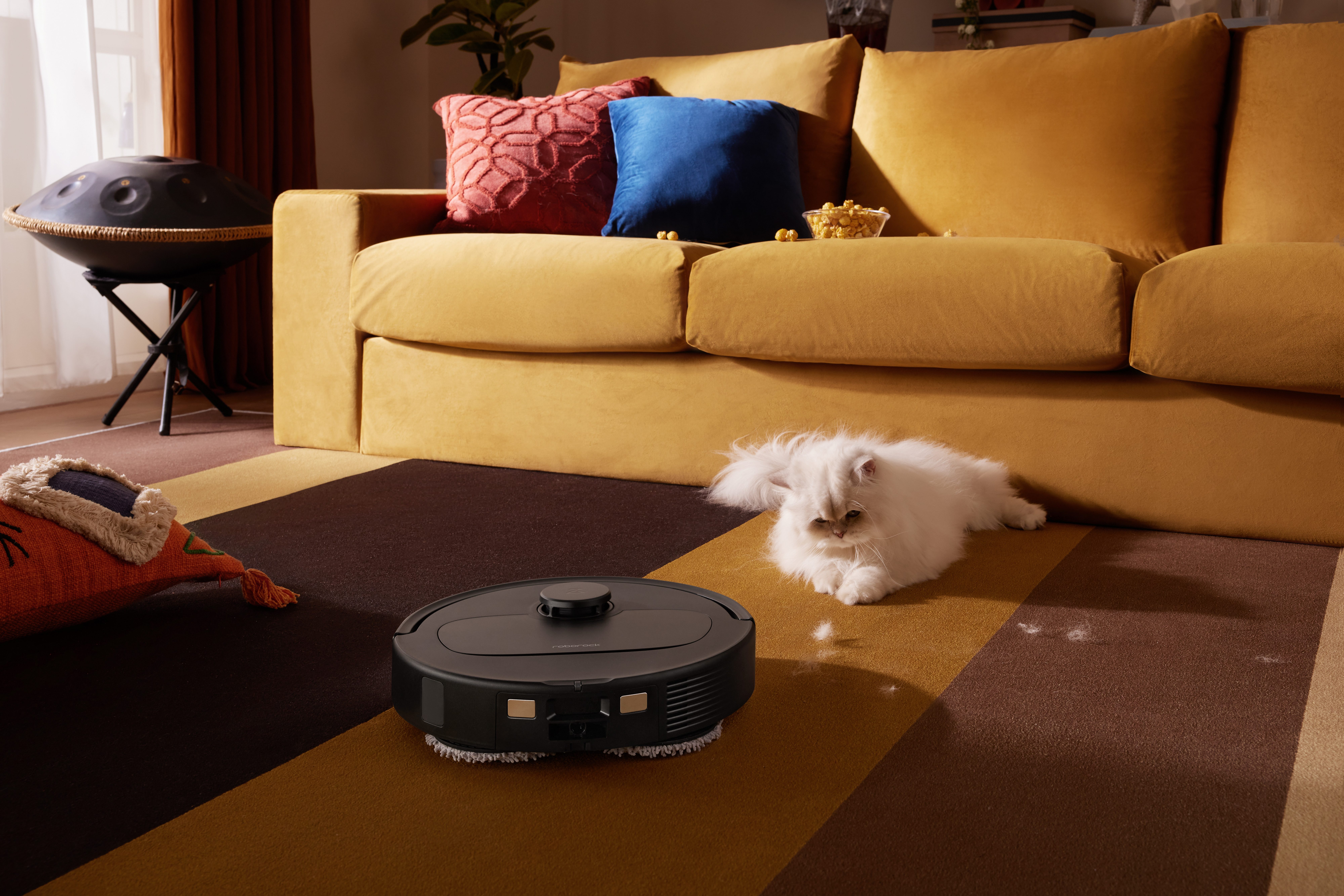 Roborock Saugroboter Roborock QR 598 mit Wischfunktion, E11-Filter im Roboter, 60 W, beutellos, Moppreinigung mit 0,95 Rate, Trocknung mit kühler Luft