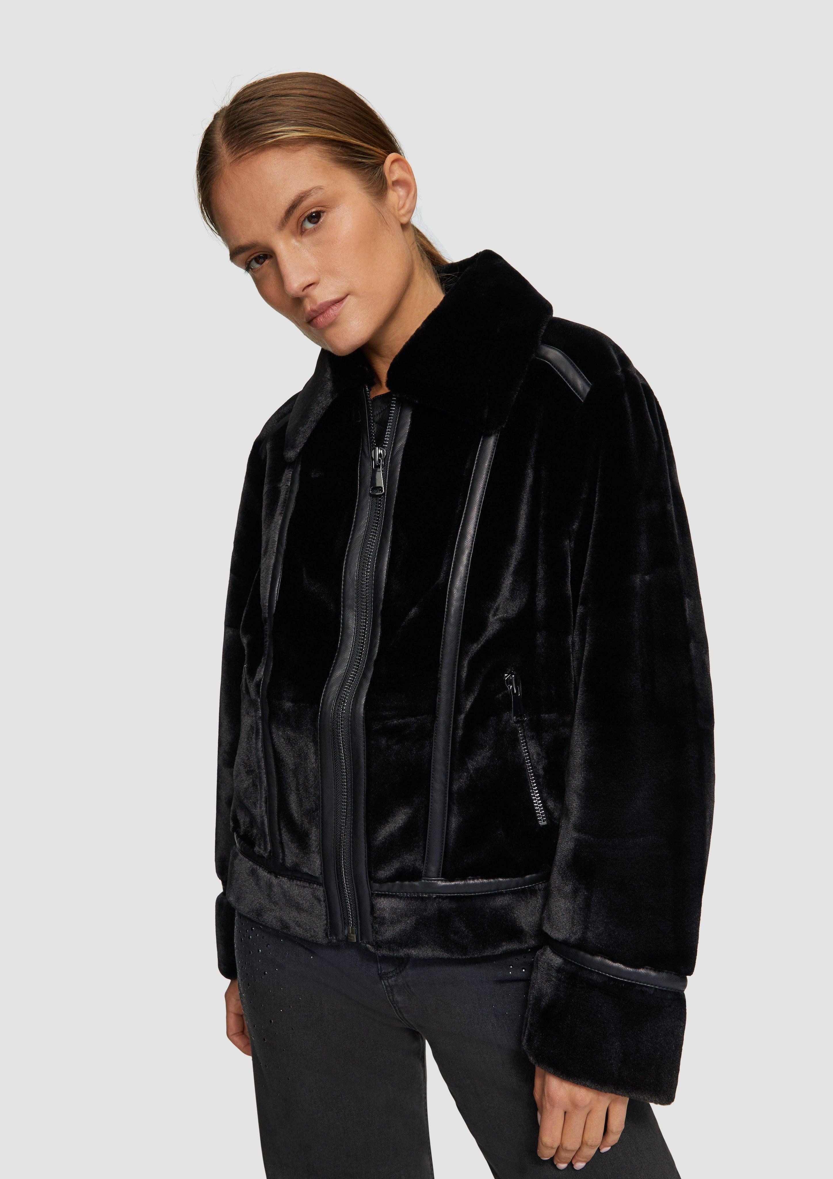 s.Oliver BLACK LABEL Funktionsjacke Jacke aus günstig online kaufen