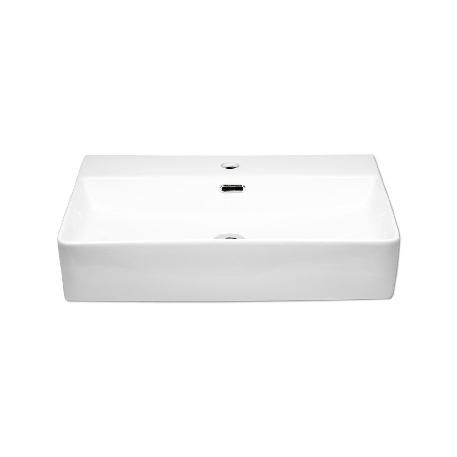 Stabilo Sanitär Waschbecken Waschbecken Keramik rechteckig 600 x 420 x 130 günstig online kaufen