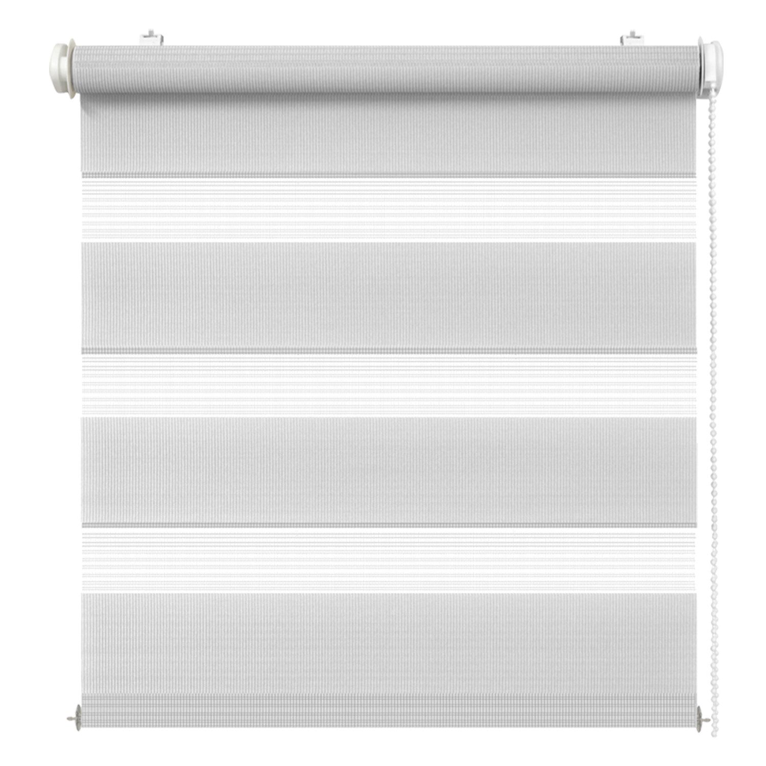 Doppelrollo ARD Rollo ohne Bohren, Rikmani, Klemm- oder Schraubmontage, Moderne Optik, Klemm- oder Schraubmontage, Sicht- und Sonnenschutz