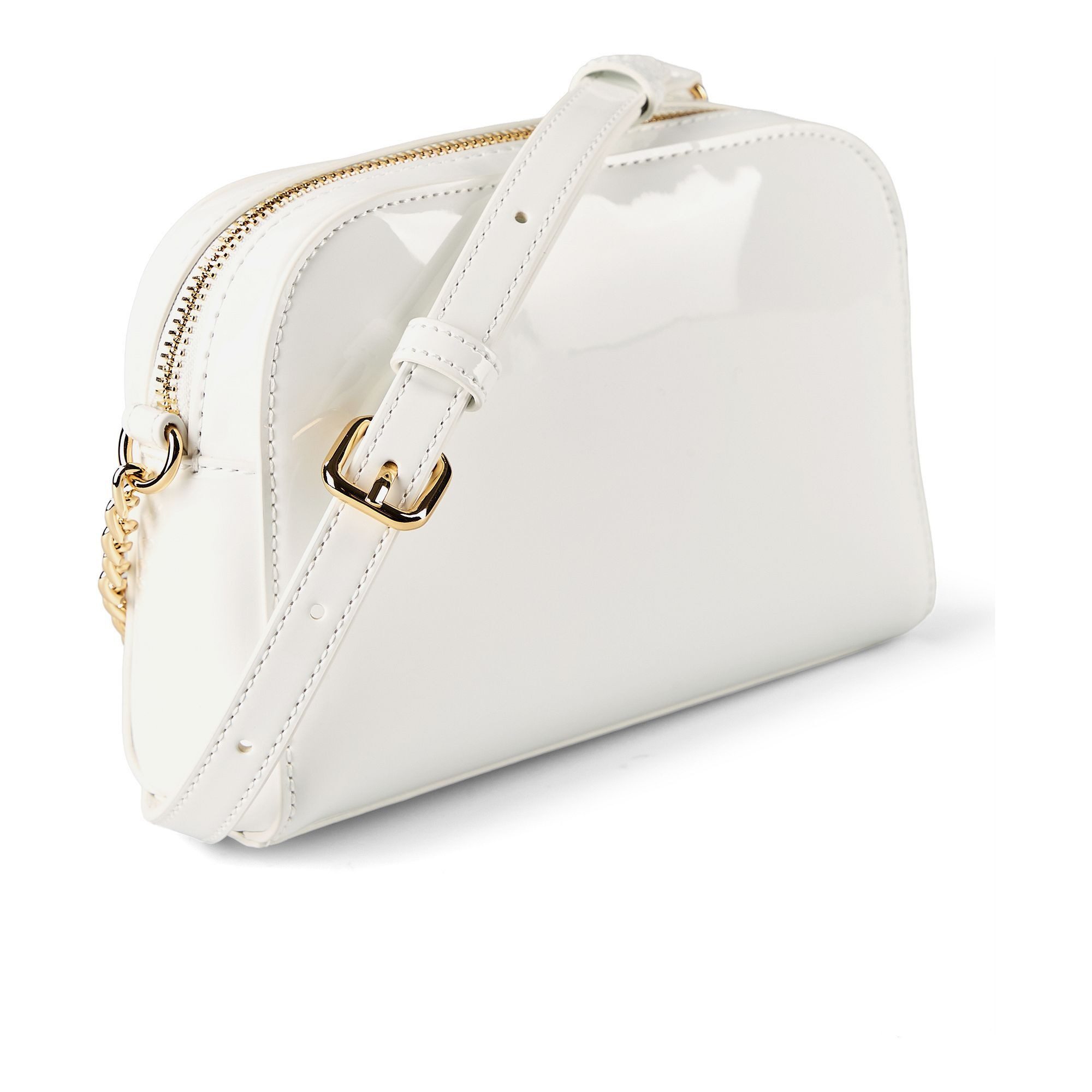 LOVE MOSCHINO Umhängetasche Enameled Logo, Polyurethan