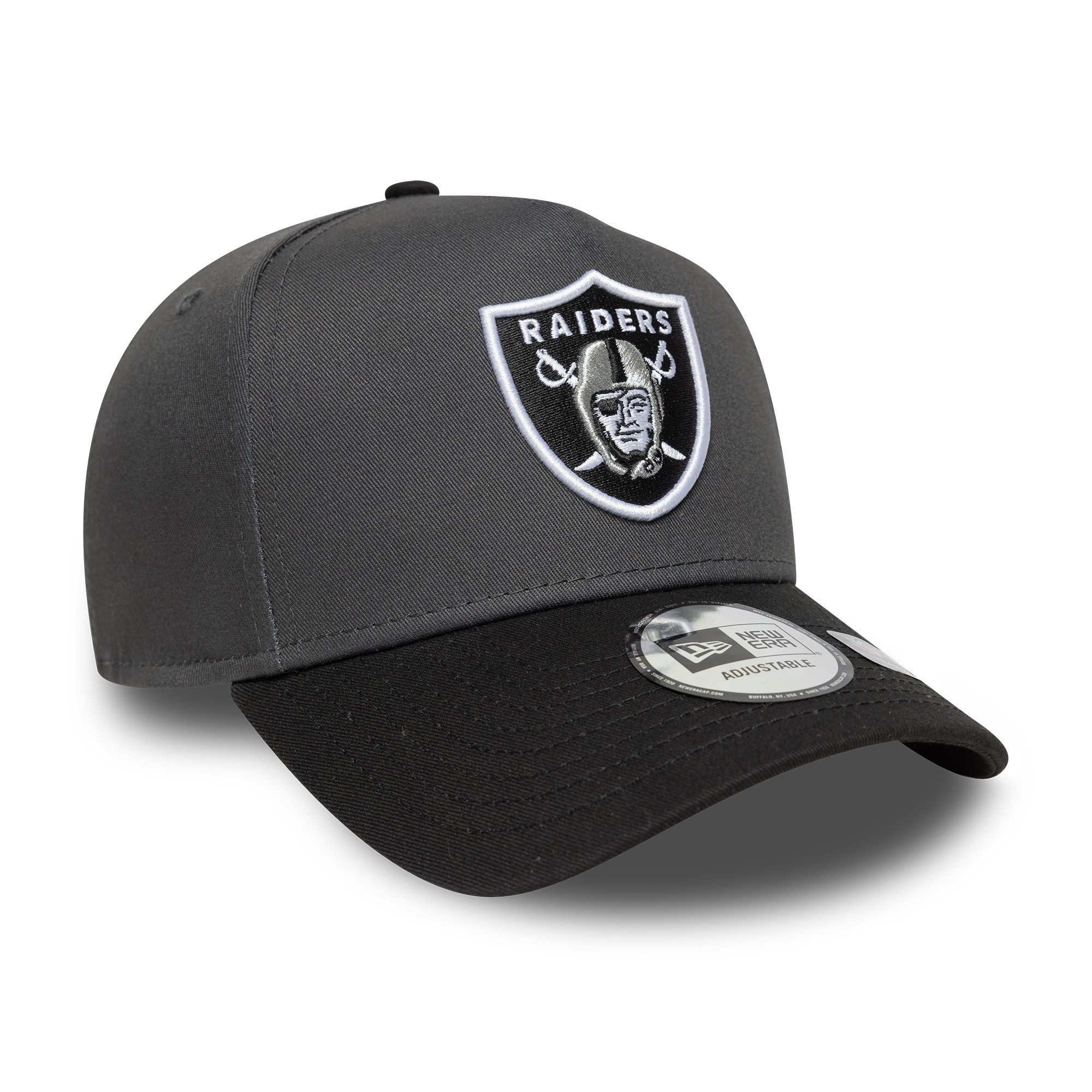 New Era Snapback Cap 9FORTY E-Frame Las Vegas Raiders NFL Charcoal