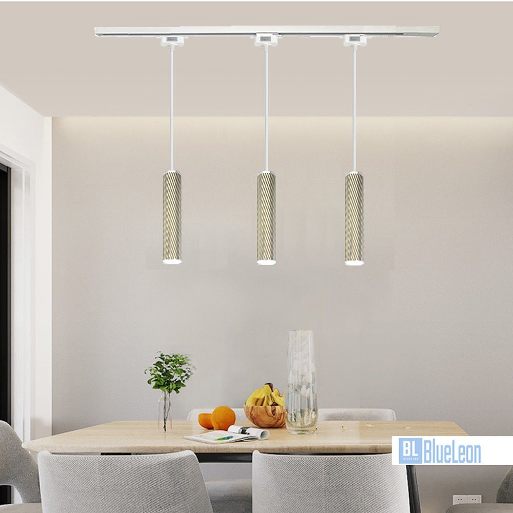 BlueLeon Schienensystem-Sets BL-2WT Schienensystem 3x Hängeleuchte + Schien günstig online kaufen