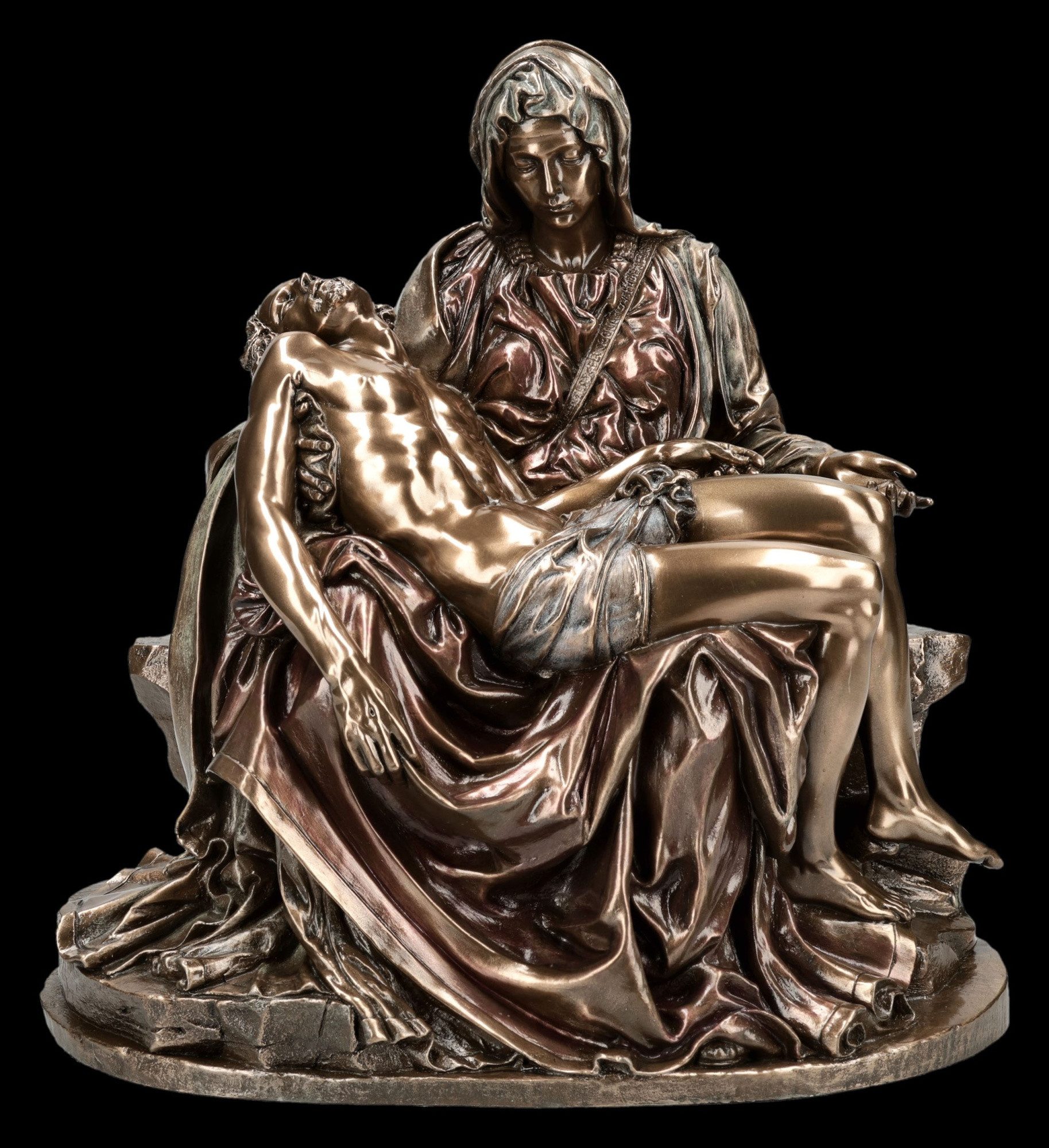 Figuren Shop GmbH Dekofigur Maria mit Jesus Figur – Pietà Statue Veronese Studio Collection 26 cm