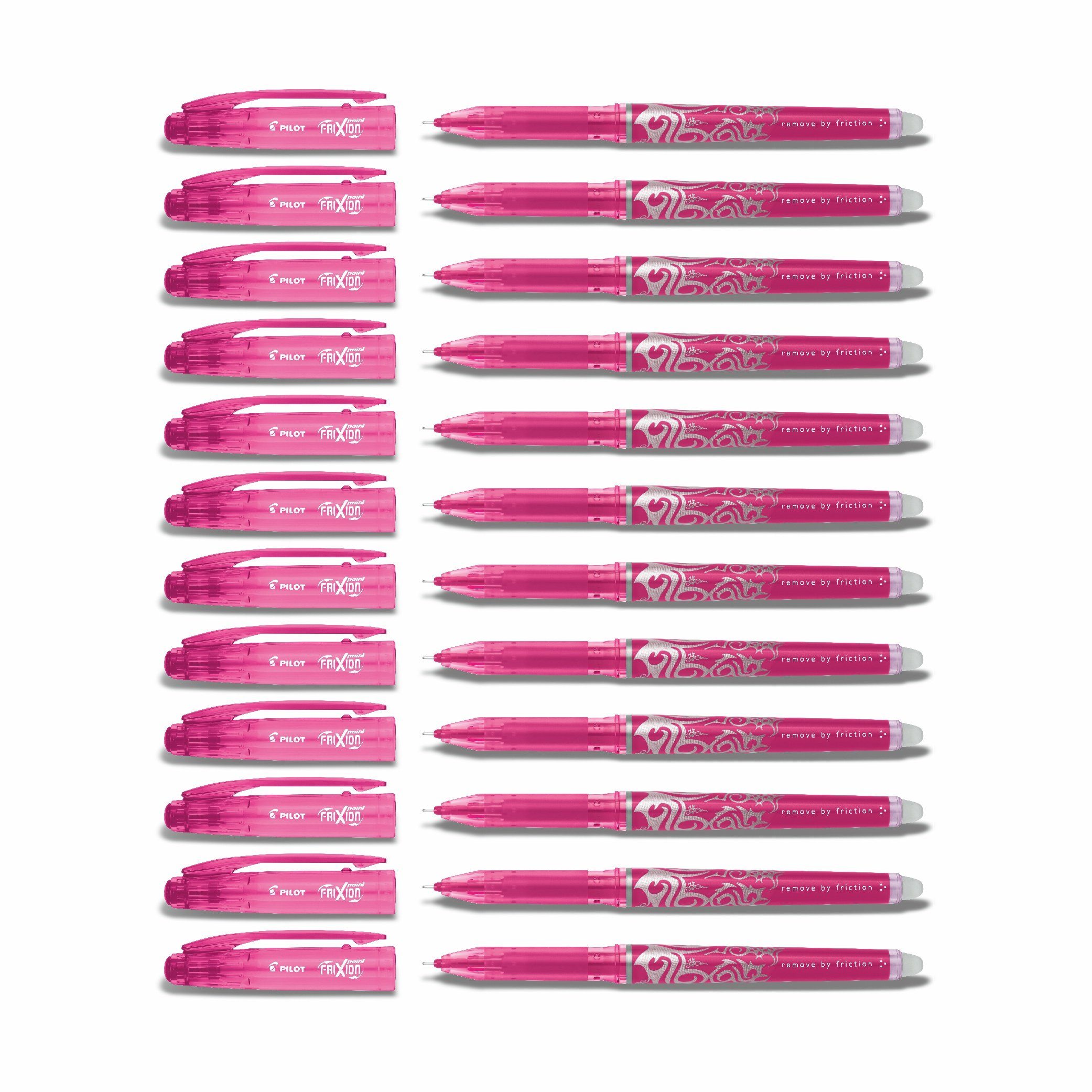 Pink Frixion Point 12er-Set, (12-tlg) 0.5 Tintenroller - PILOT