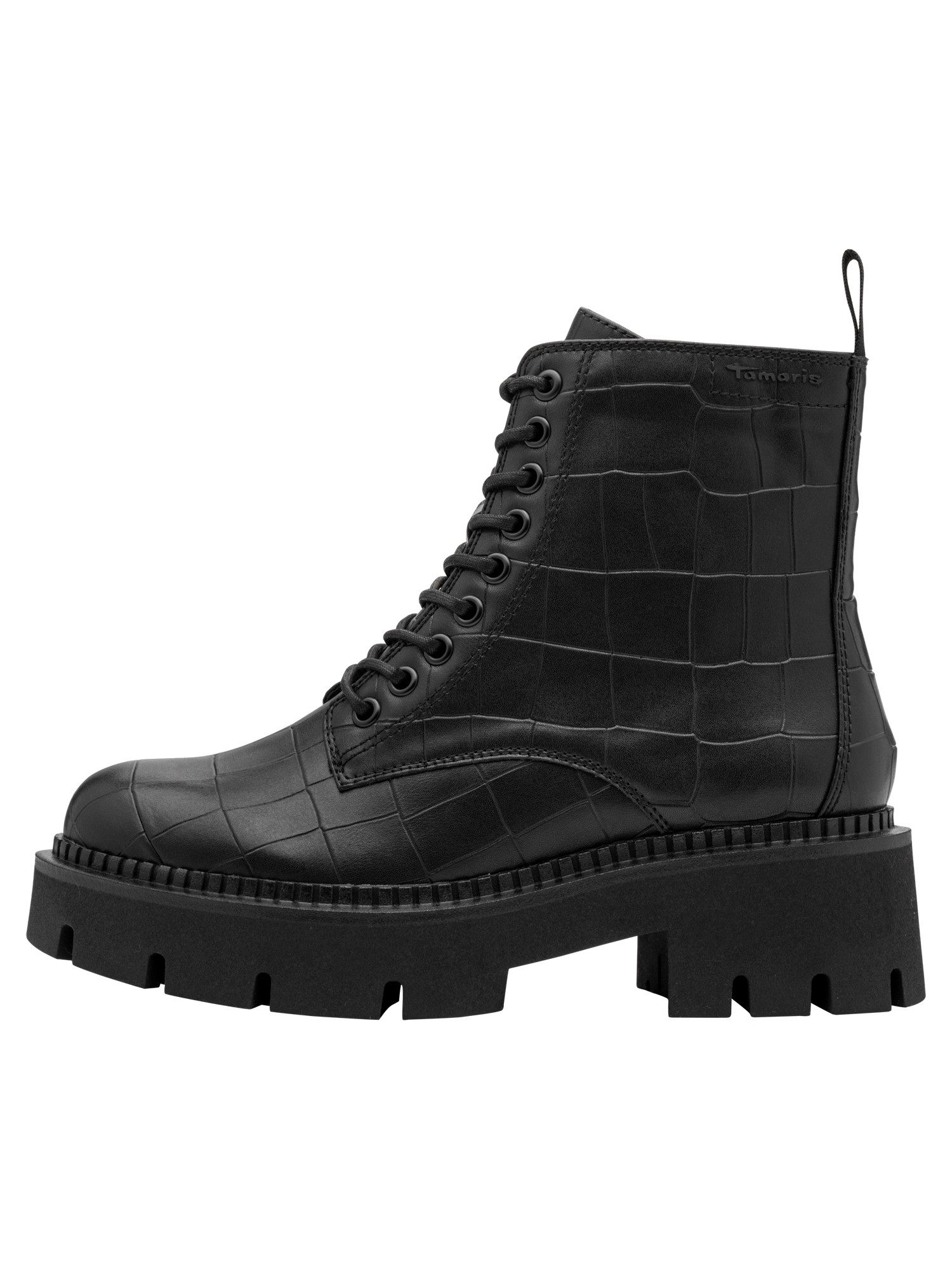 Tamaris TOUCH-IT mit Absatz kein Absatz 1-25254-47 Schnürstiefelette TOUCH-IT – Bild 4 von 5