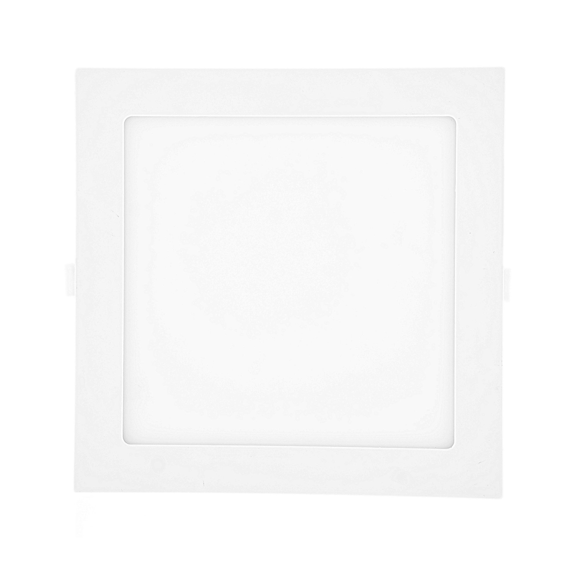 Mundotec LED Einbauleuchte 18 Watt, 1820 lm Nutzlichtstrom, 22,5 cm Außenbreite, CCT - 3 Lichtfarben wählbar, LED fest integriert, Einstellbar: Warmweiß/Universalweiß/Tageslichtweiß, flache Bauform