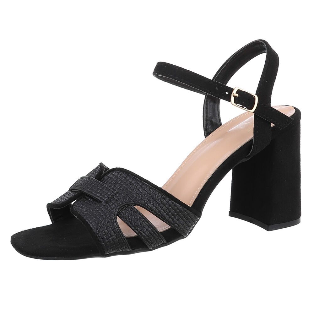 Ital-Design Sandalette (89092319) Blockabsatz Sandalen & Sandaletten in Schwarz
