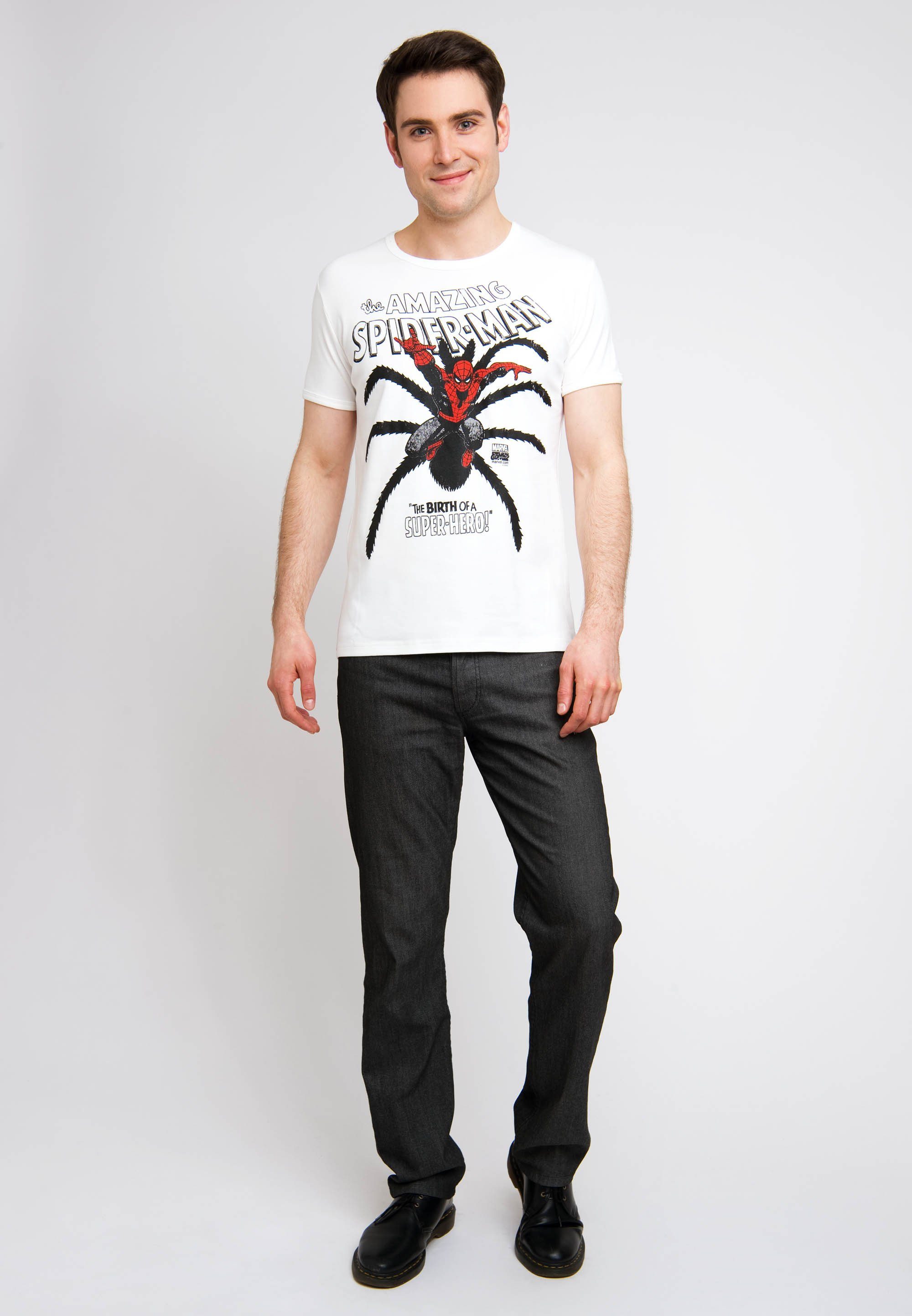 LOGOSHIRT T-Shirt Marvel Comics mit lizenziertem Originaldesign