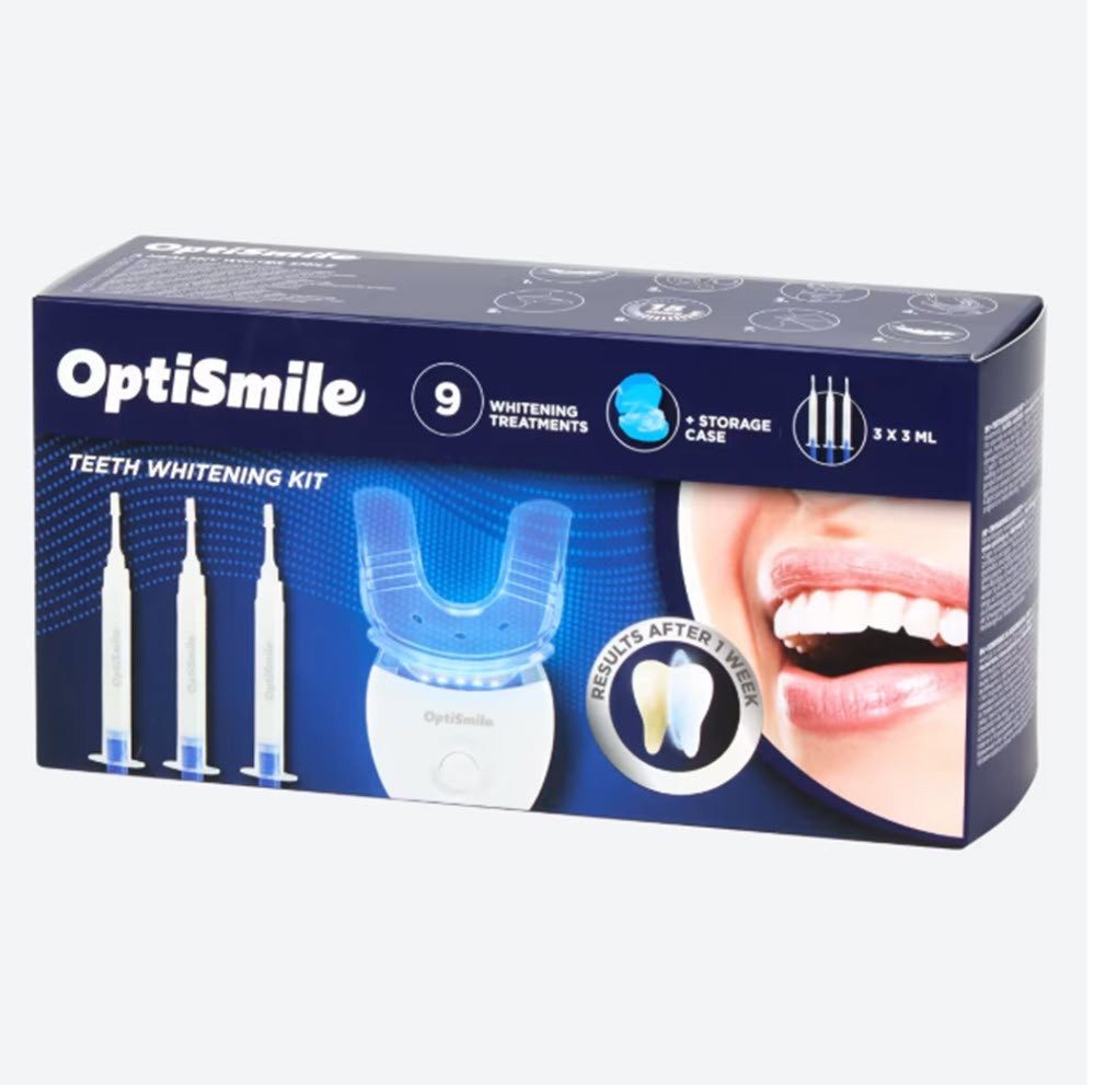 Spectrum Zahnbleaching-Kit Optismile Zahnbleichset, Aufhellung