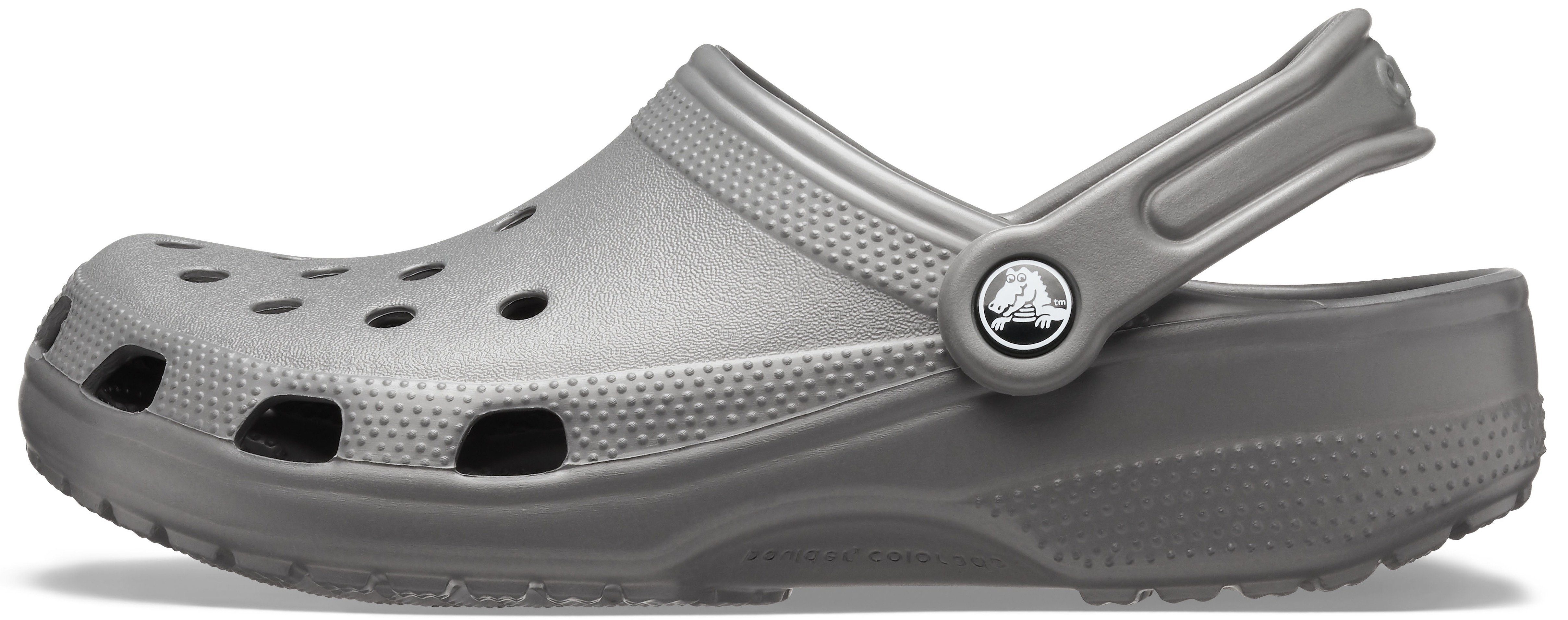 Crocs Classic Logo mit Clog grau typischem