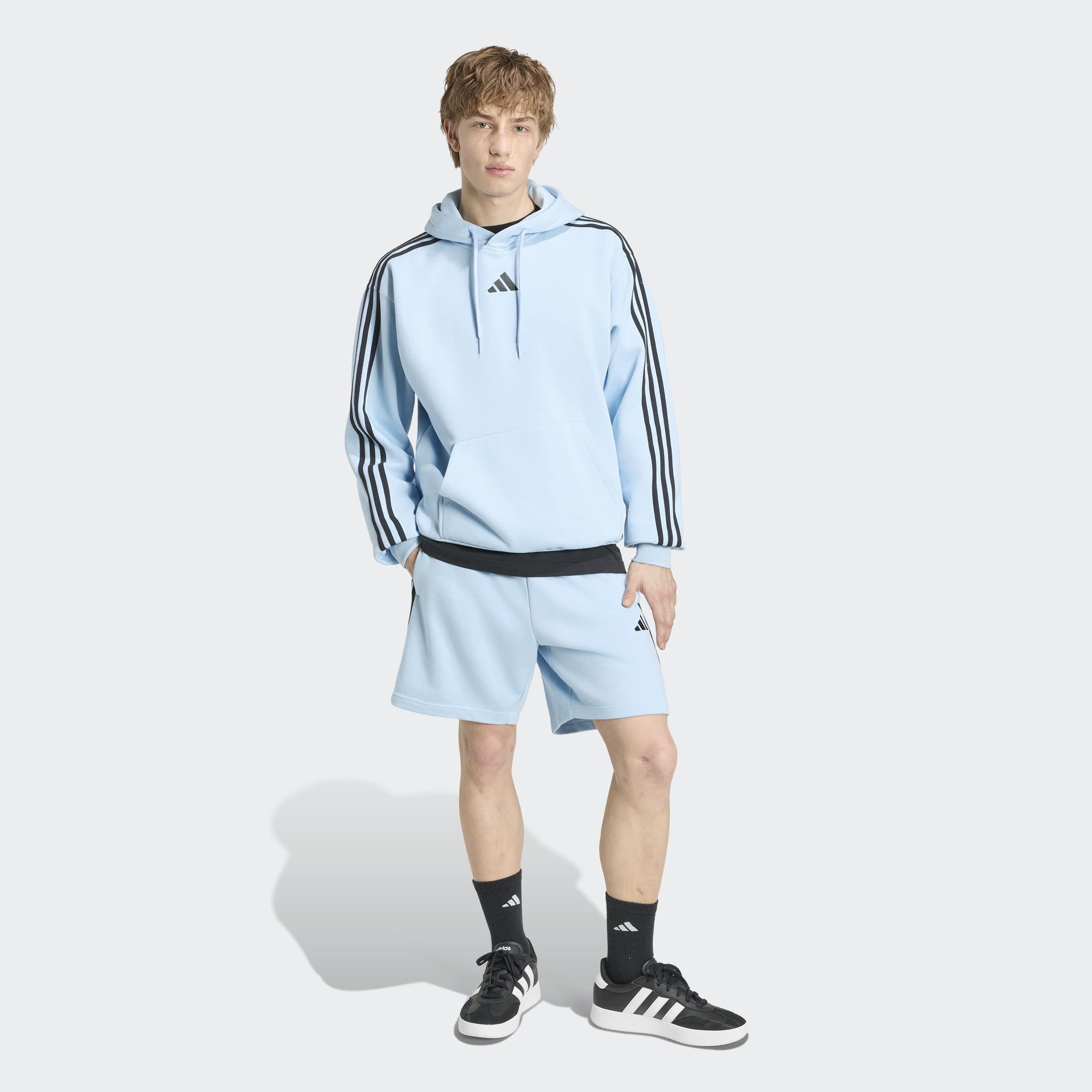 adidas Sportswear Shorts ESSENTIALS 3-STREIFEN, FRENCH TERRY – Bild 5 von 5