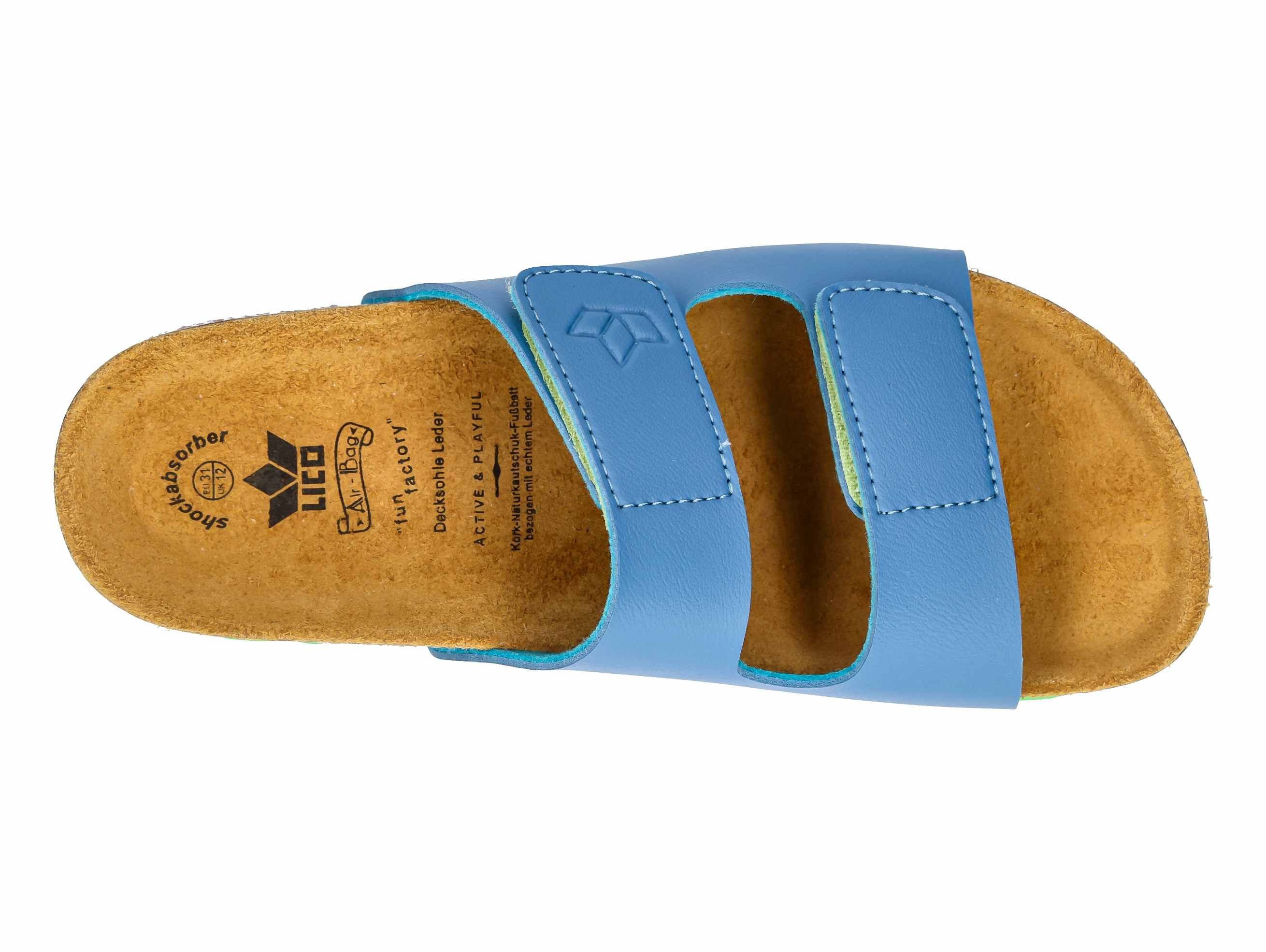 Lico Pantolette Bioline Velcro Kids Pantolette – Bild 5 von 5
