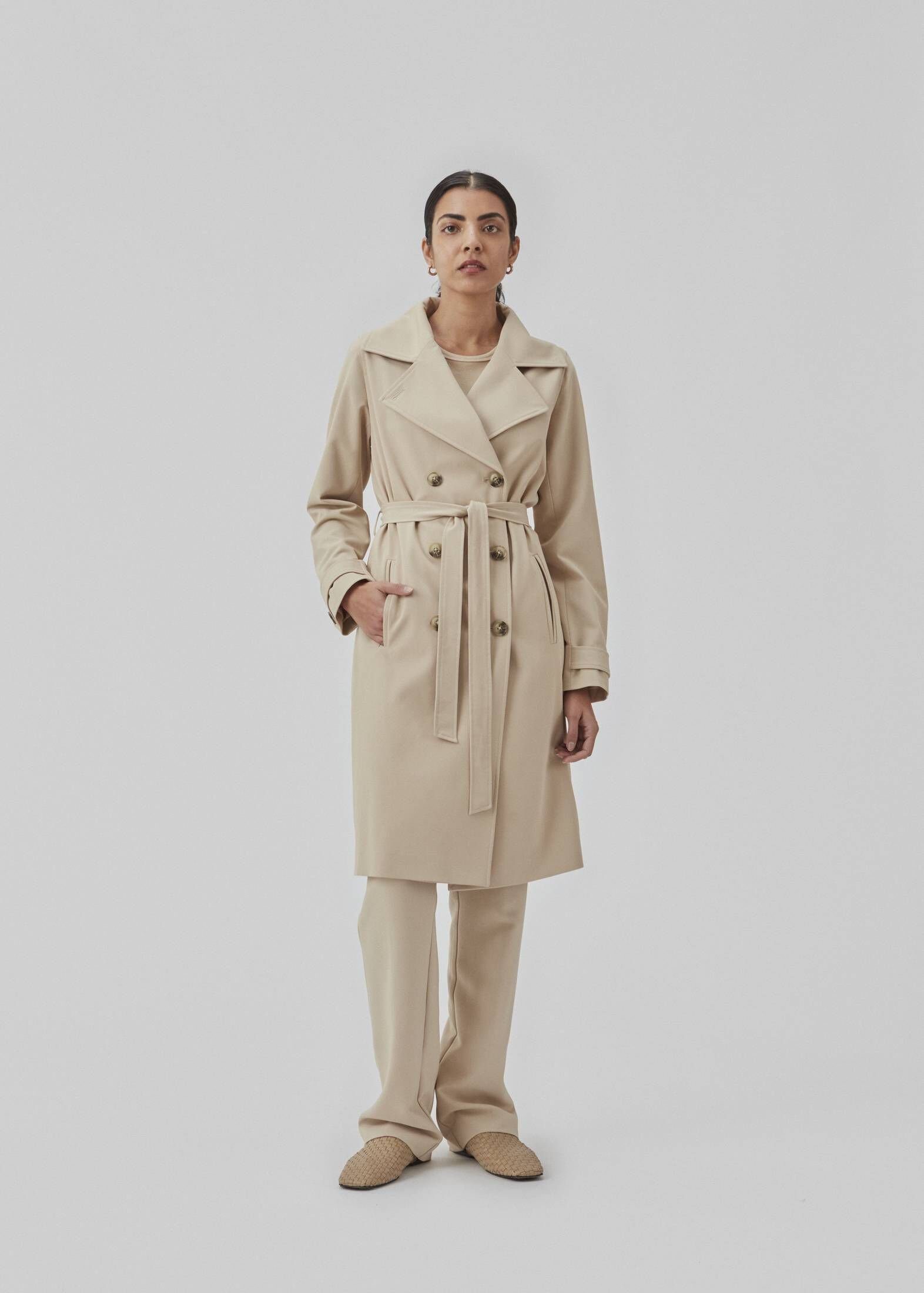 (146) HIRO Modström Trenchcoat Trenchcoat Damen braun JACKET