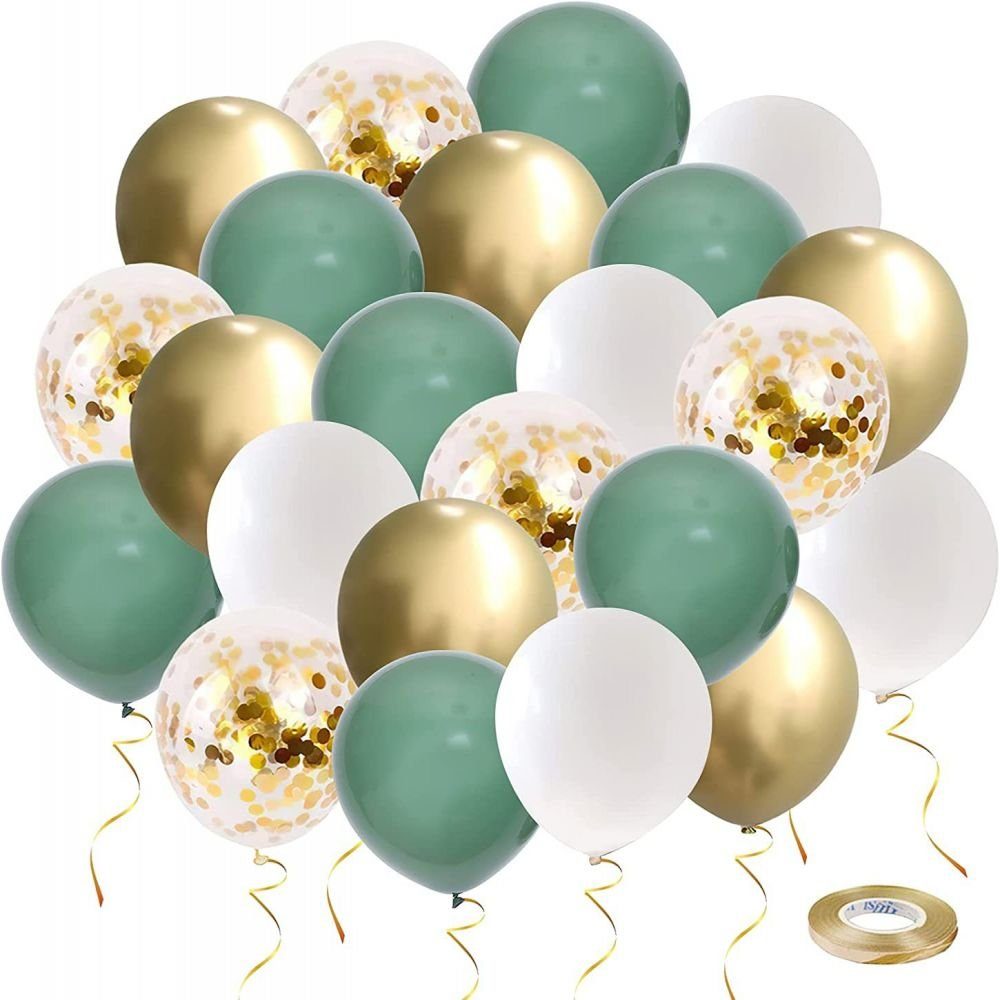 Caterize Luftballon Ballons Set,50 Stück 30 cm,als Geburtstag Hochzeit Party Dekoration