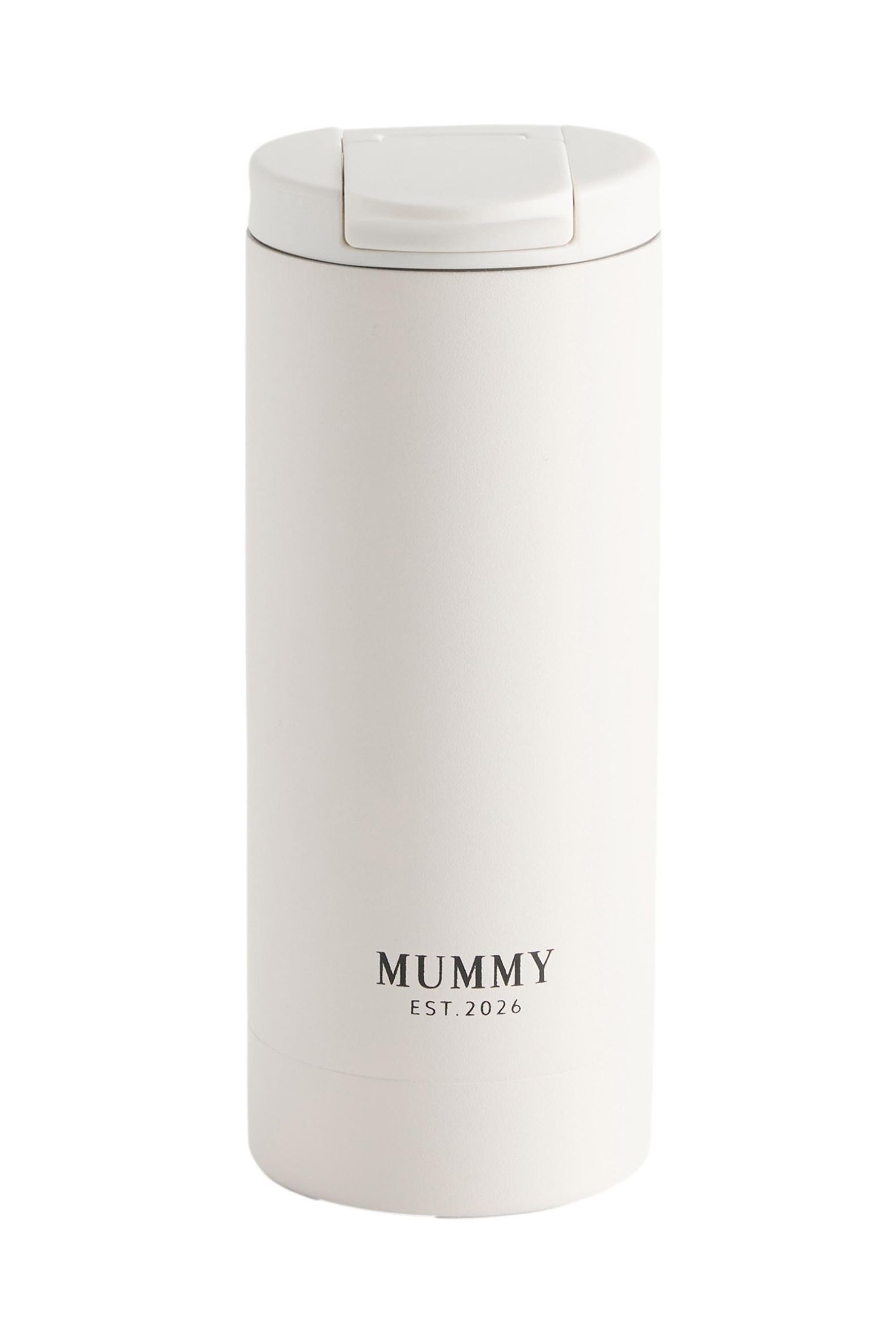 Next Thermobecher Reisebecher, Mummy Est 2026, 1-tlg., Metall, Kunststoff