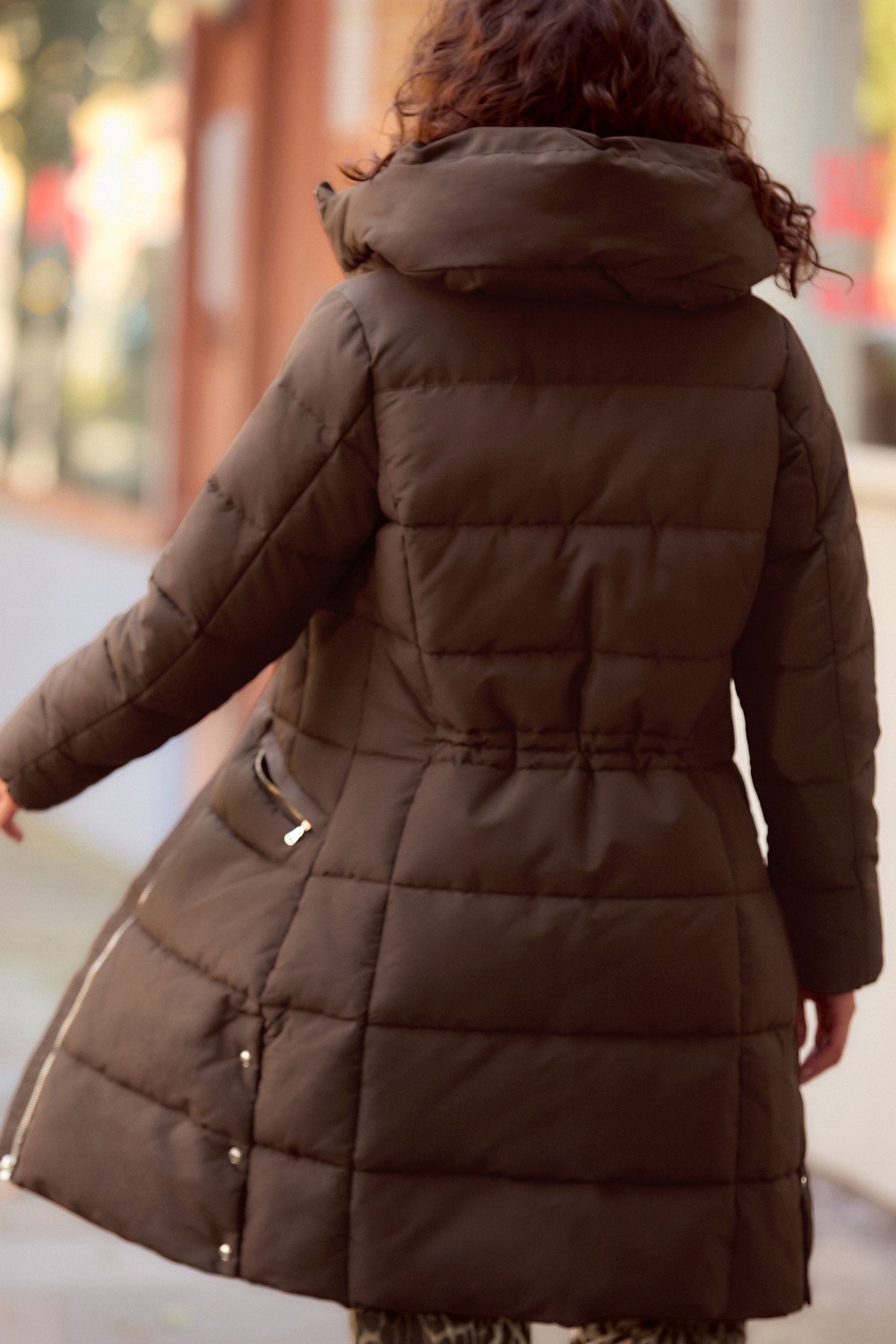 Next Steppmantel Wasserabweisender, wattierter Mantel, Kurzgröße (1-tlg) günstig online kaufen