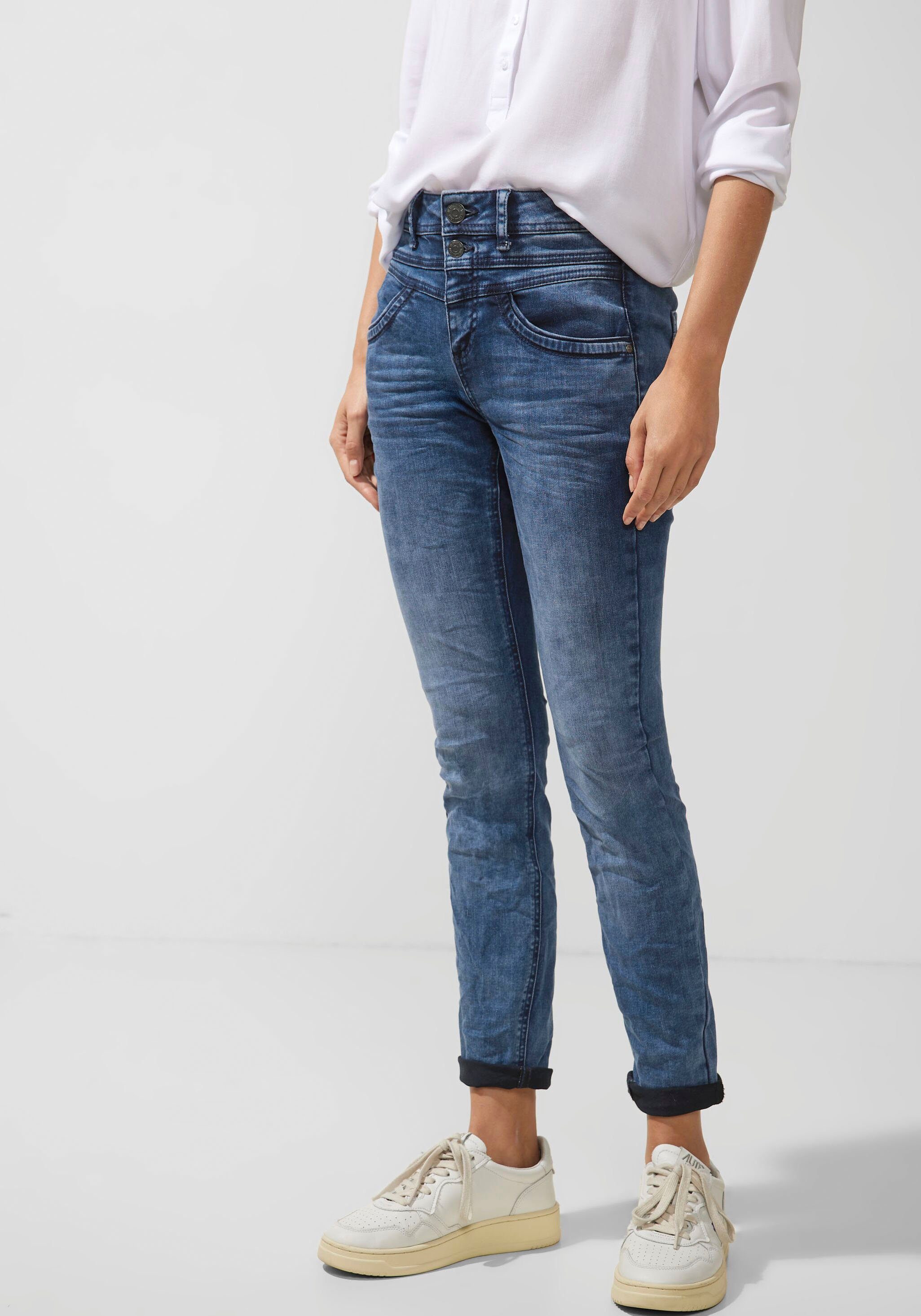 im Slim-fit-Jeans ONE 4-Pocket-Stil STREET