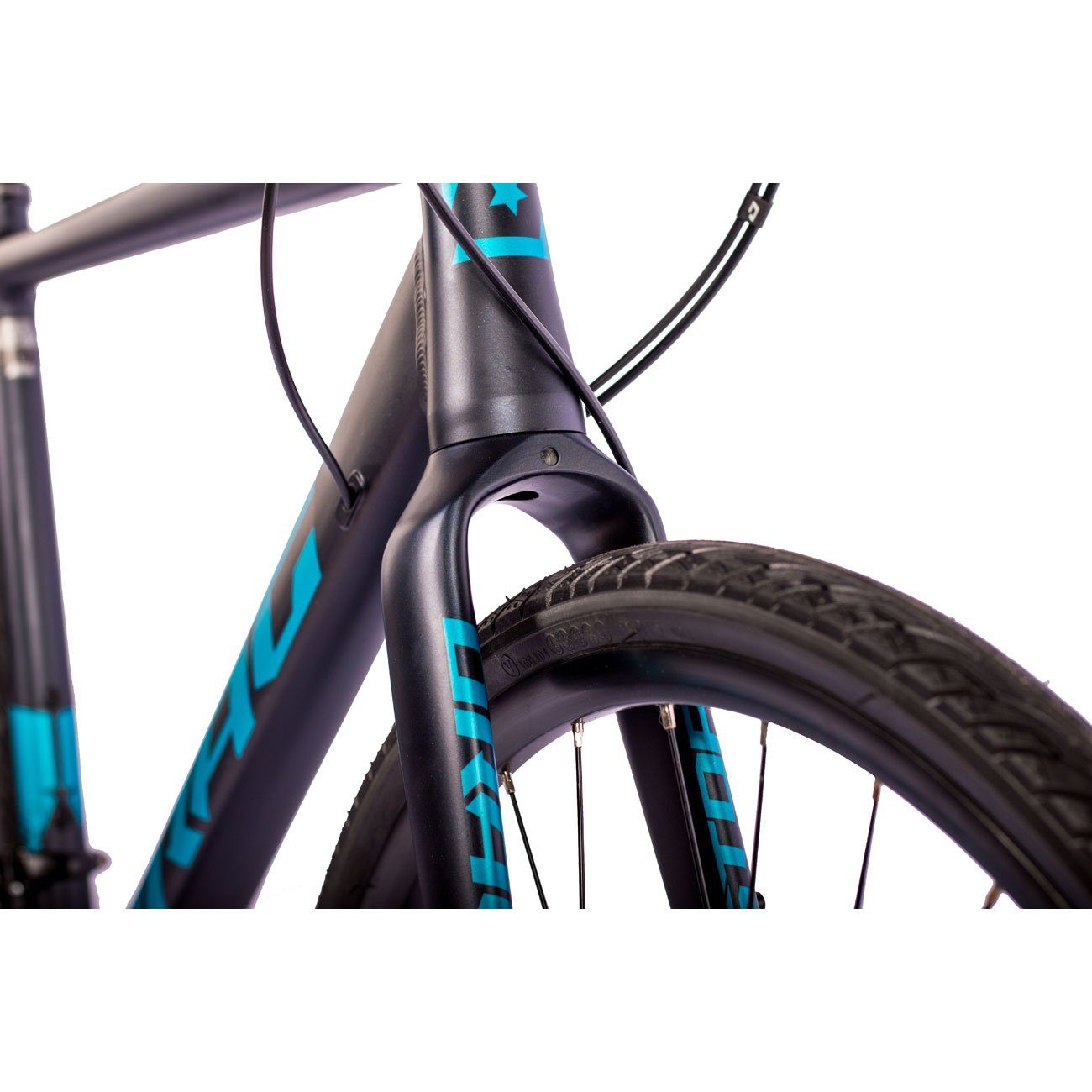 Airtracks Gravel Bike Men's 28 Inch Gravel Bike Strom 3.0 Shimano 2 x 8 Claris R2000, 16-Speed ​​Gravel Bicycle - Frame Sizes - 52 - 55 cm - 2024 Model