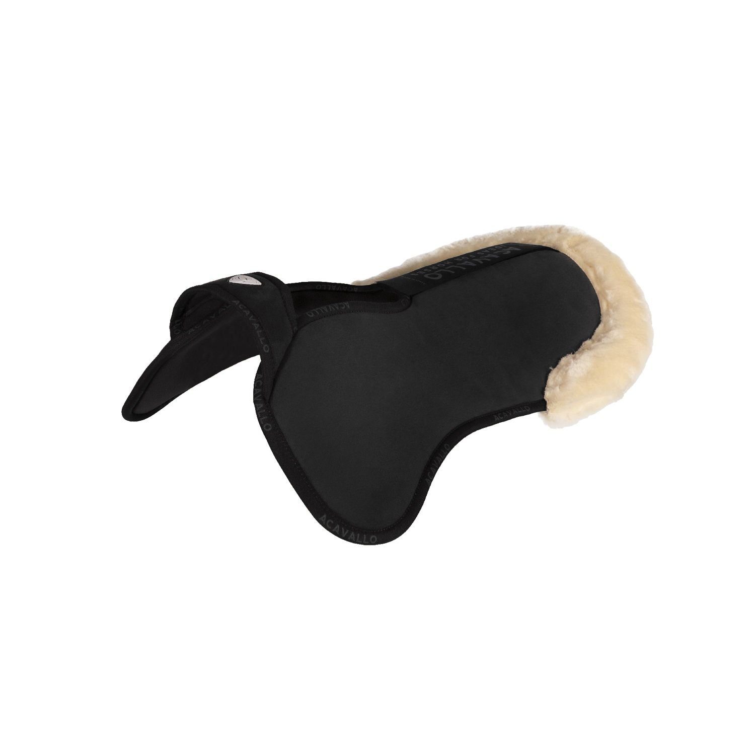 Acavallo Sattelpad Acavallo Widerristfreies Konfigurations-Taschenpad Ecowool Back Riser