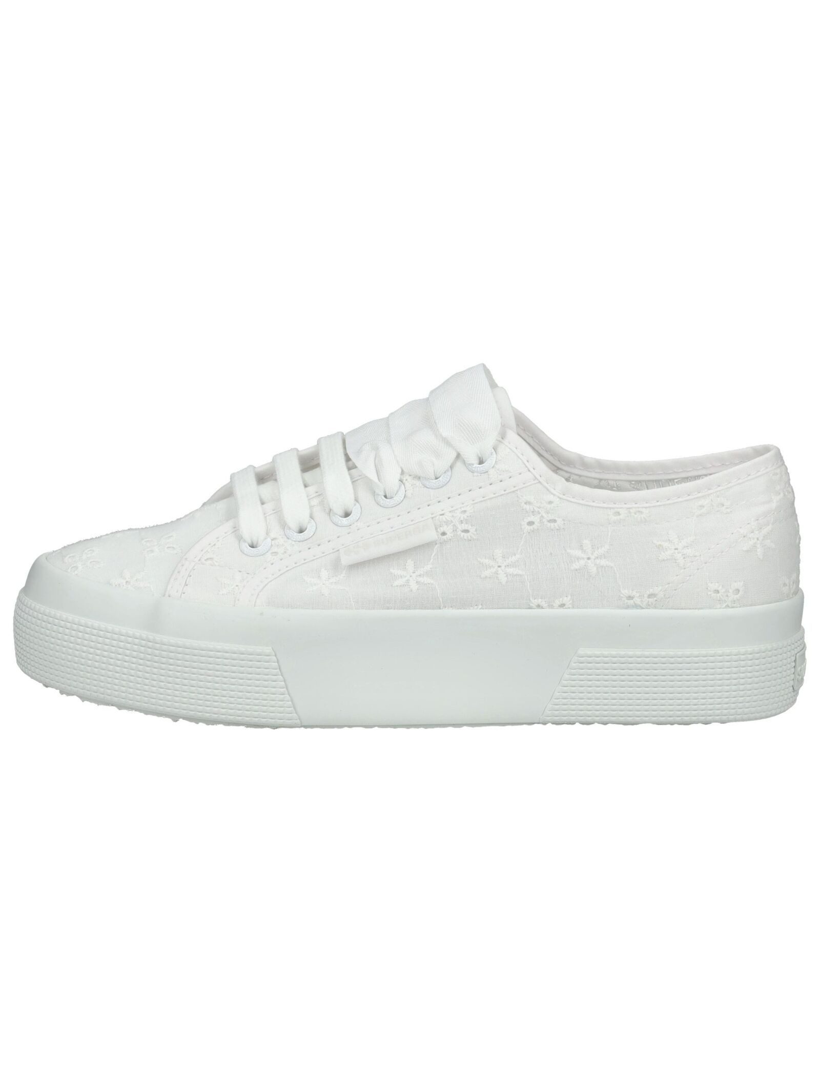 Superga Superga Sneaker Baumwolle Plateausneaker, Absatzform: Plateau