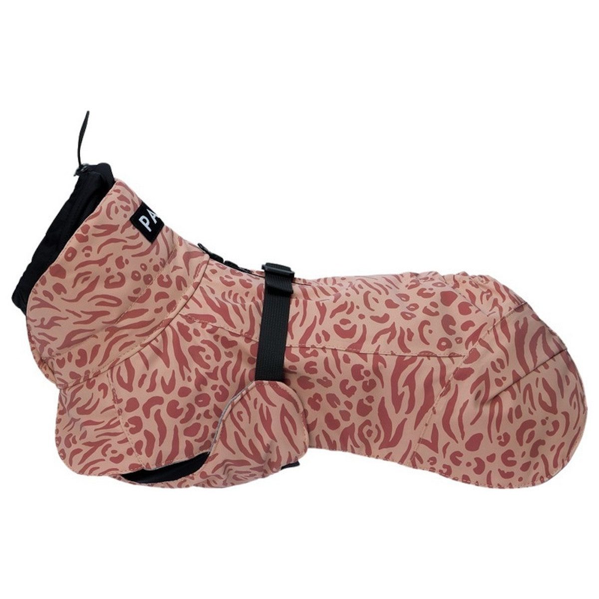 PAIKKA Hundemantel Hunde Winter-Jacke reflektierend "Visibility" Wool red mix